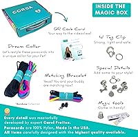 Vista 2 de CORDA Crafts - Kit de cuerda de paracaídas - Accesorios completos para hacer collar de perro y pulsera a juego del dueño - Tutorial en video fácil