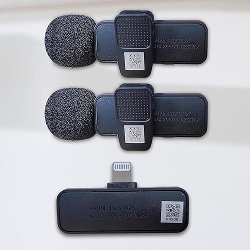 Miniatura 7 de BOYA Micrófono Lavalier inalámbrico para iPhone iPad Teléfono Omnidireccional Externa Mini Solapa Micrófono Lightning para iPhone Micrófono Clip-On