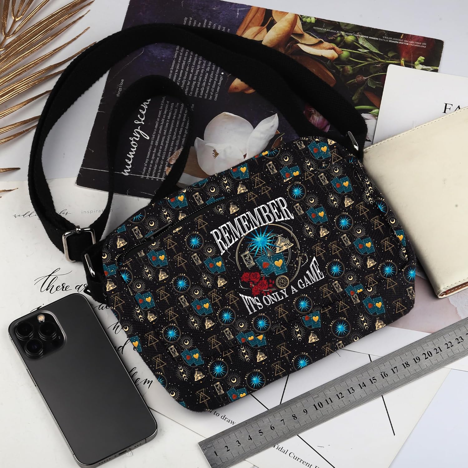 CMNIM C-raval Series Book Gifts Carav-l Novel Inspired Crossbody Bag Stephanie Book Lover Gifts SG Bookish Shoulder Purse Bag - Image 3