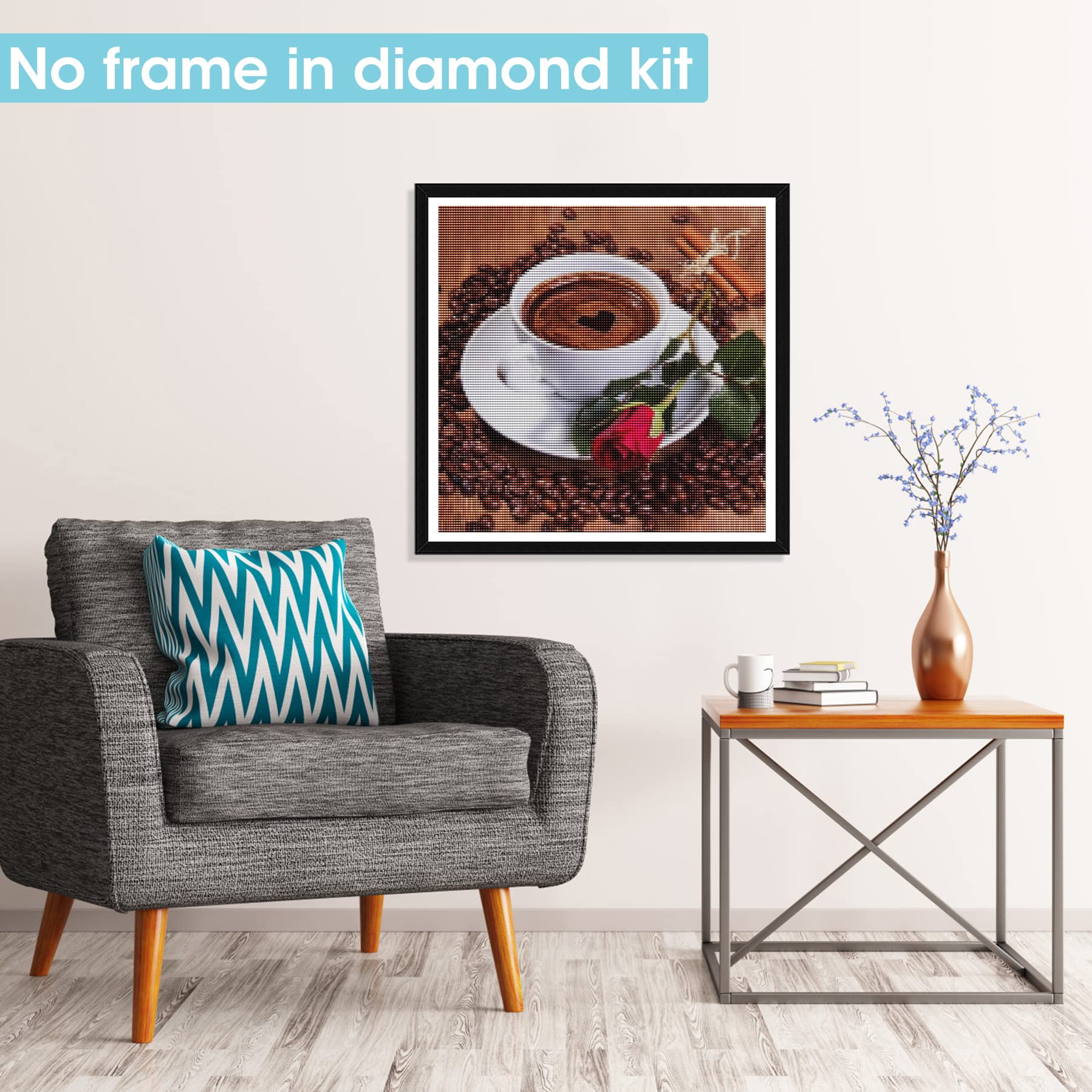 Pavemlo 5D Diamond Painting Kit Completo Lavanda DIY Pittura Diamante