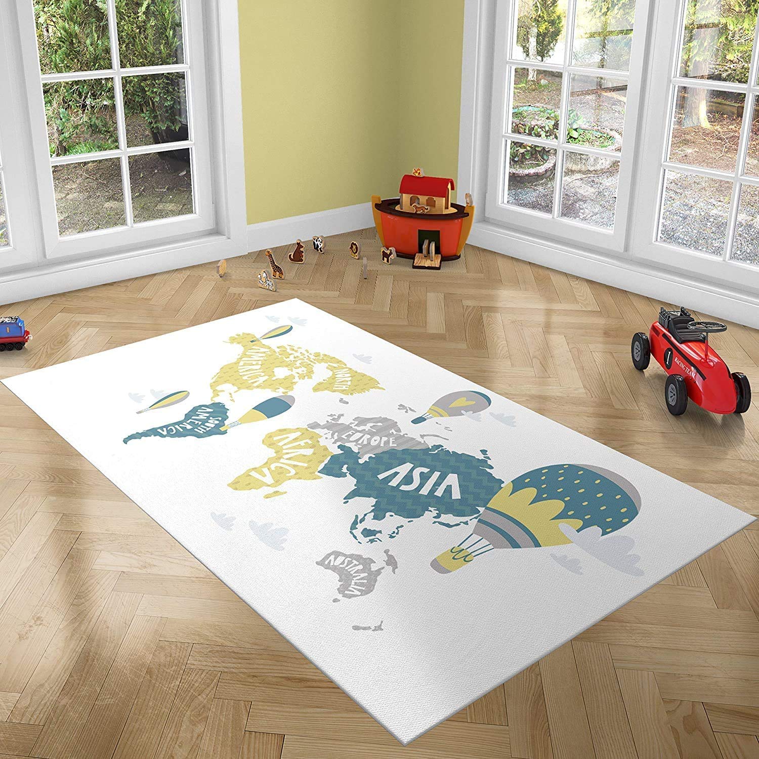 Oedim Tappeto per Bambini in PVC | Varie Misure | Moquette PVC | Pavimento vinilico | Decorazione per la casa | Pavimento Sintasol | Protezione per Bambini | 95x200cm