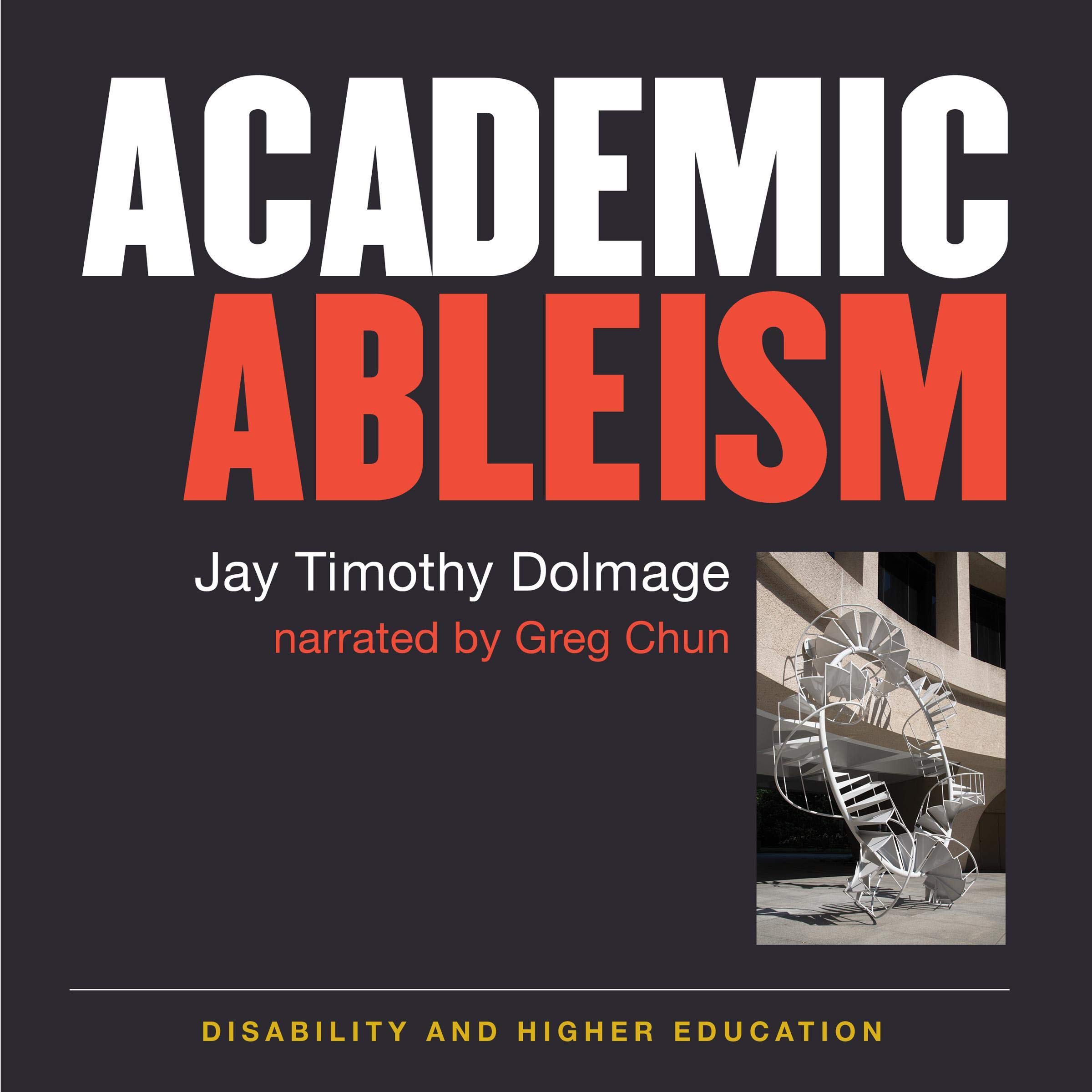 Cover art for Academic Ableism