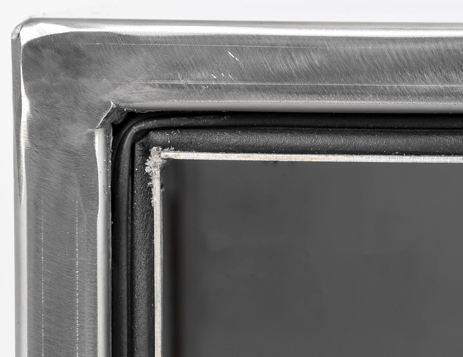 Buyers Products 1702610 Polished Stainless Steel Underbody Truck Box with Lockable T-Handle Latch, 18 x 18 x 48 Inch, for Work/Utility Truck, Truck Storage and Organizer, Made in The USA, Silver