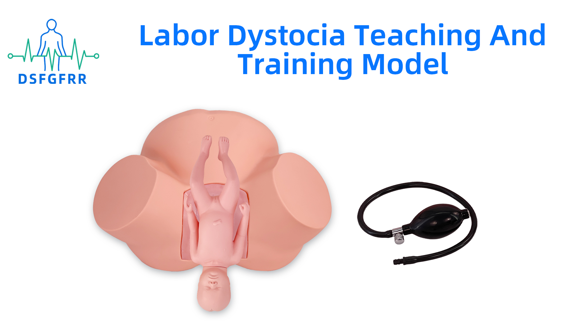 Image of Birth Midwifery Training Model Simulator, Life Size Midwifery Mannequin Childbirth Demonstration Obstetrics Gynecology Normal Abnormal Fetal Positions Delivery Maternity Manikin for Teaching Medical