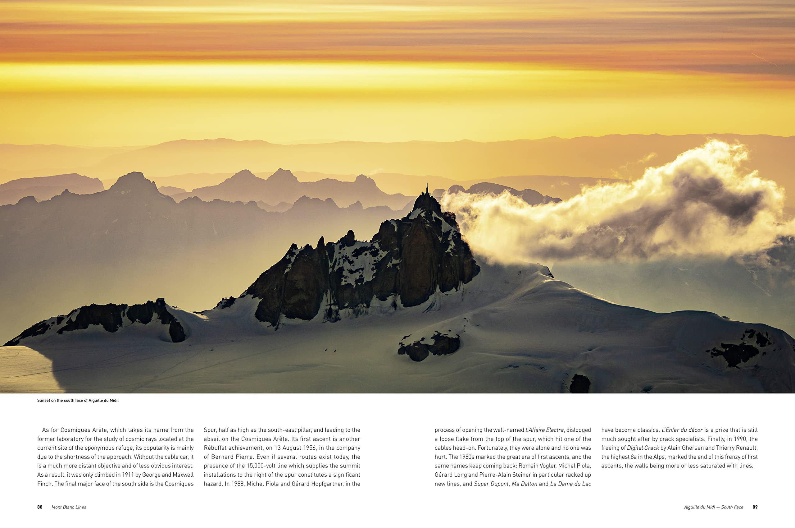 Mont Blanc Lines: Stories and photos celebrating the finest climbing and skiing lines of the Mont Blanc massif
