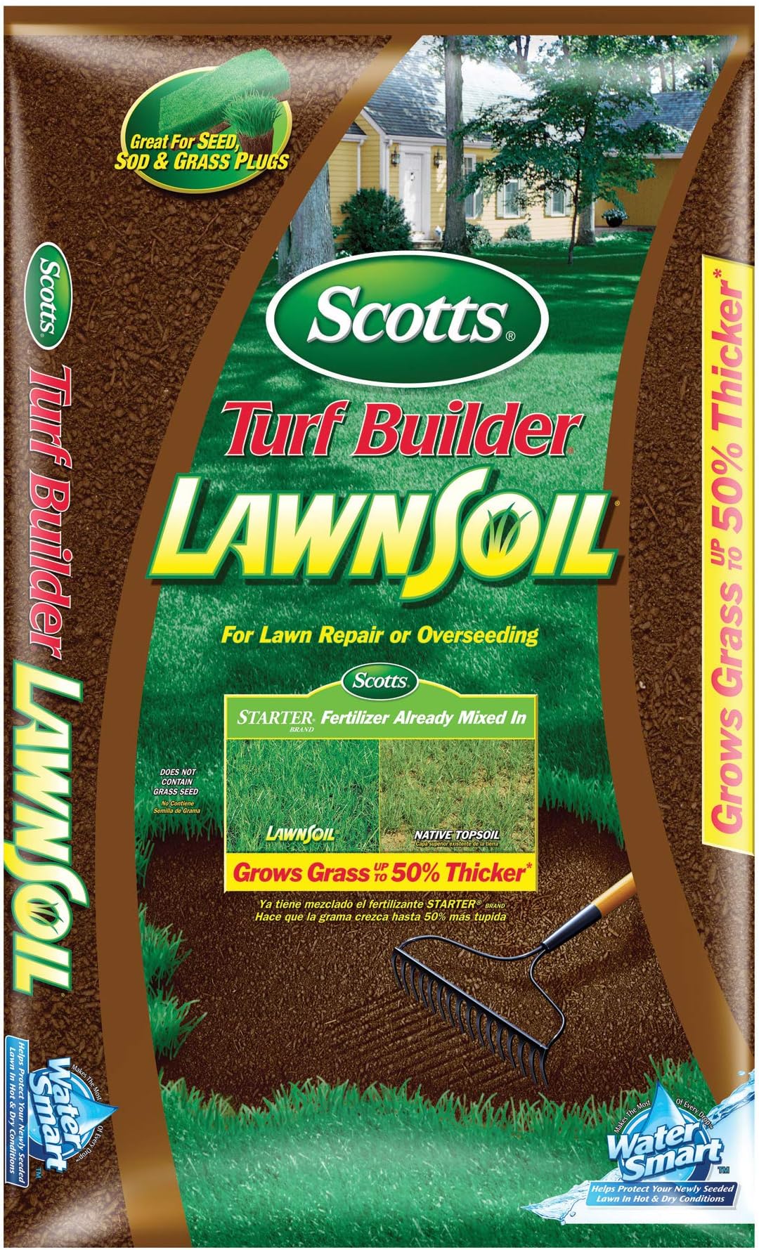 Scotts 79551750 Turf Builder LawnSoil, 1 cu. ft.