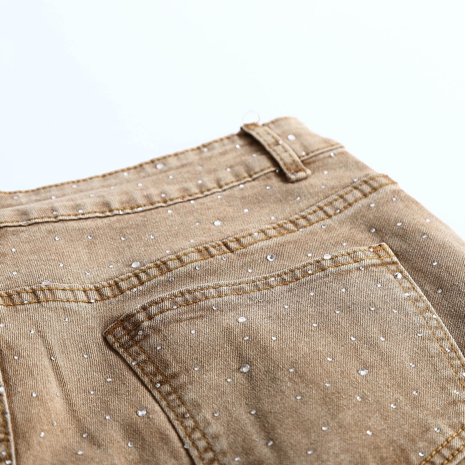 Vaqueros Mujer Anchos Ajustados Rasgados para Mujer Pantalones Vaqueros De Cintura Alta Y Pierna Ancha para Pantalones De Mezclilla Pierna Ancha Cintura Alta Recta