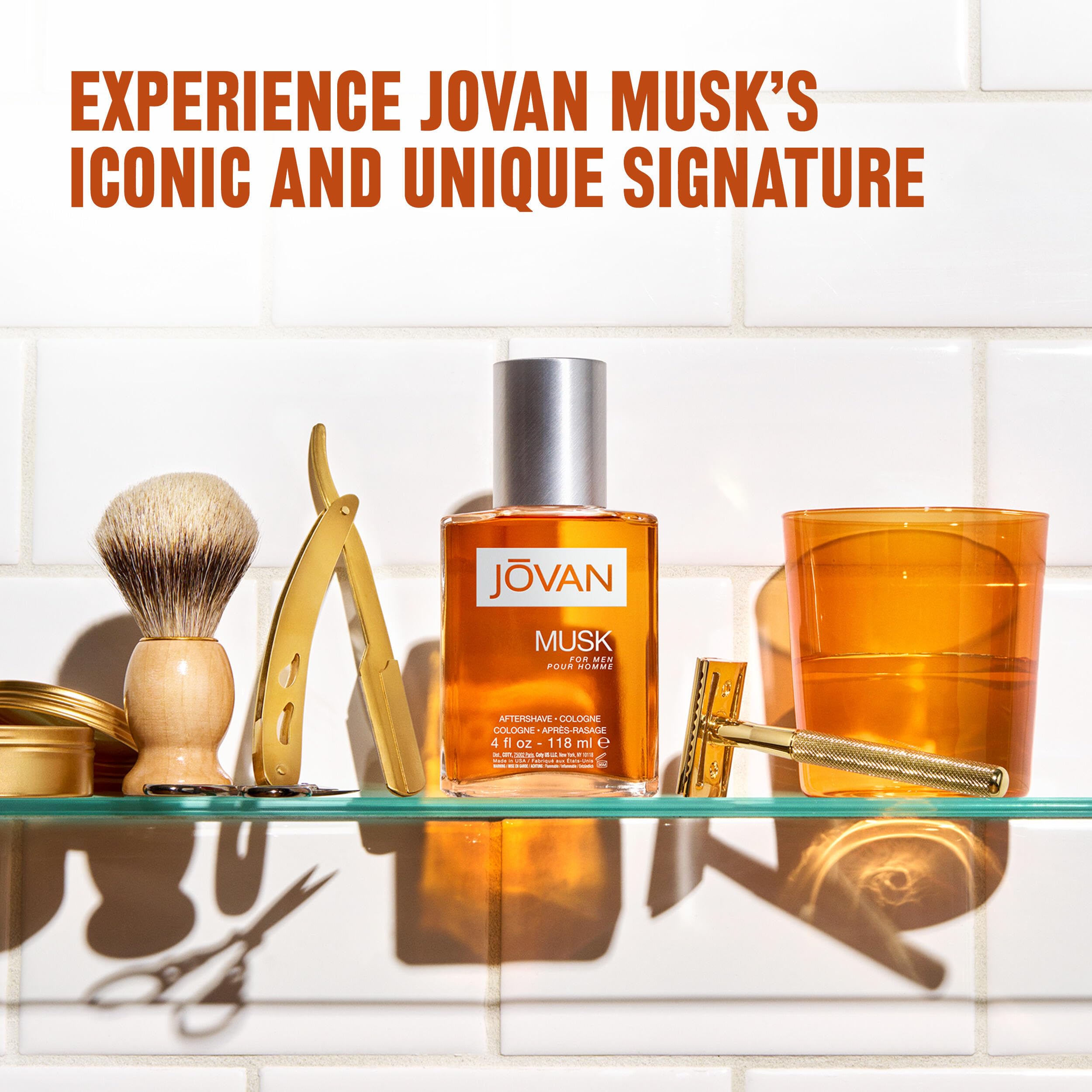 Amazon.com : Jovan Musk for Men Aftershave 8 fl oz (Pack of 1