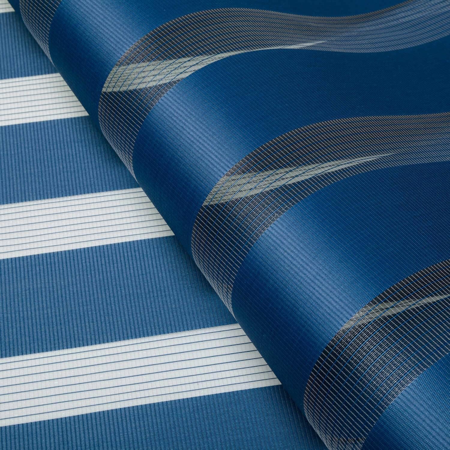 Estika Tenda a rullo giorno e notte senza forare, larghezza con incrementi di 1 cm - 58 x 220 cm - Notte d’estate - per interni, per finestre, tessuto a doppio strato, protezione solare