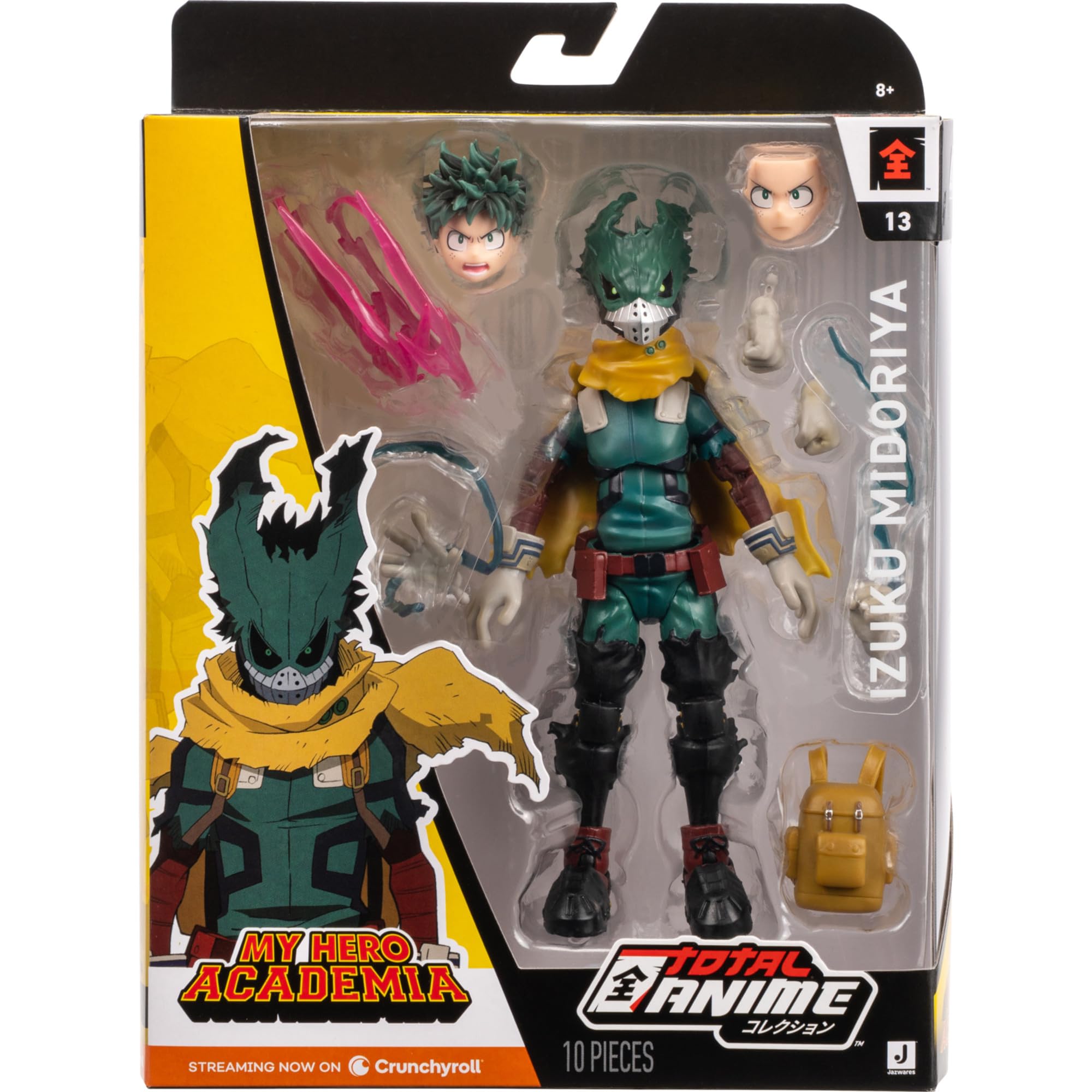 Amazon.com: Total Anime Izuku Midoriya - 6.5-Inch Figure with