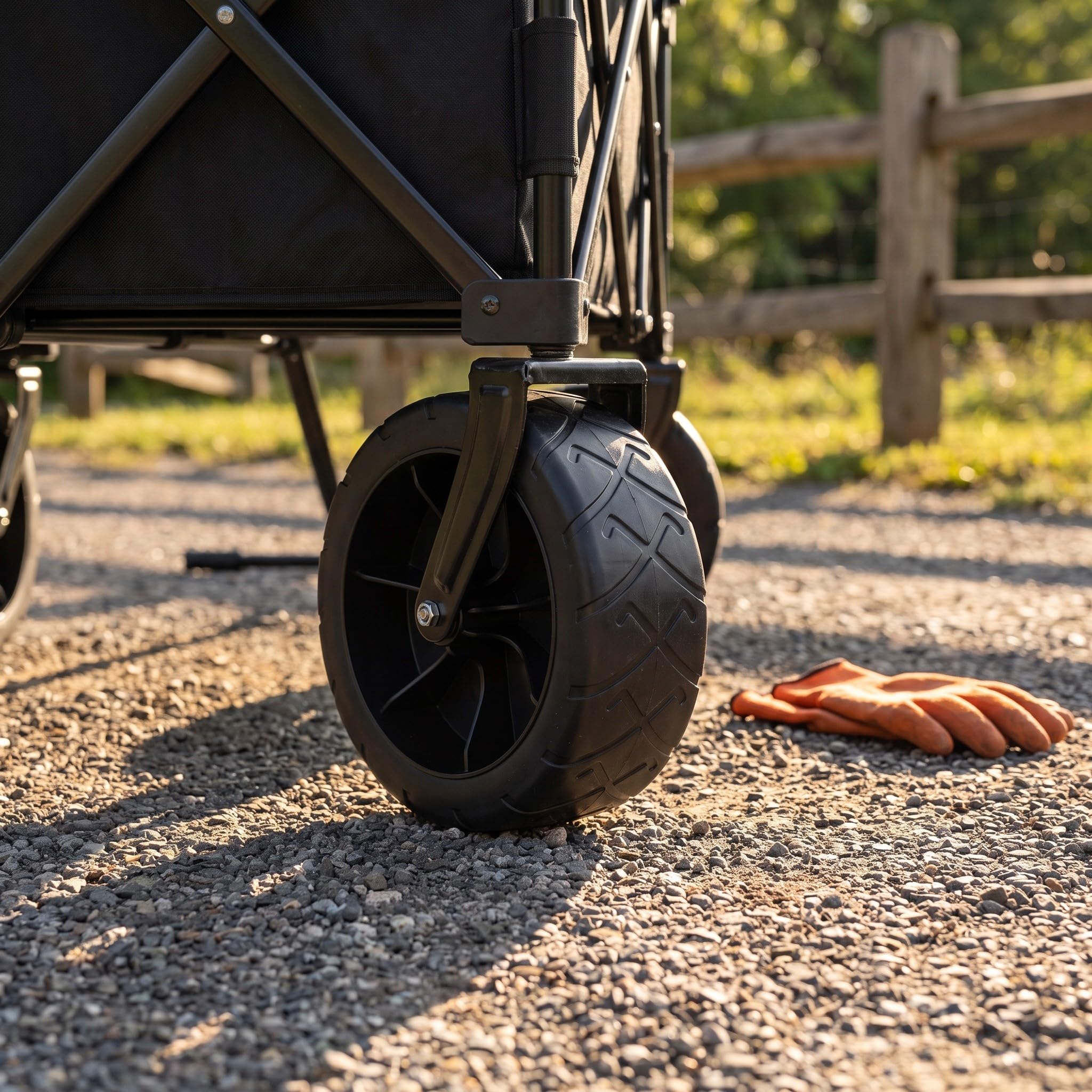 LALAFINA 2 koła zapasowe do wózka terenowego z pełnej, 8 cali