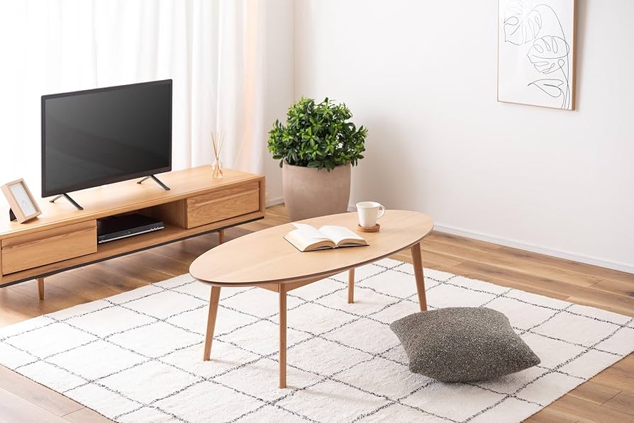 Amazon.co.jp: 東谷 オーバルテーブル 幅120 奥行55 高さ38 リビング Amazon.co.jp: 東谷 オーバルテーブル 幅120 奥行55 高さ38 リビング