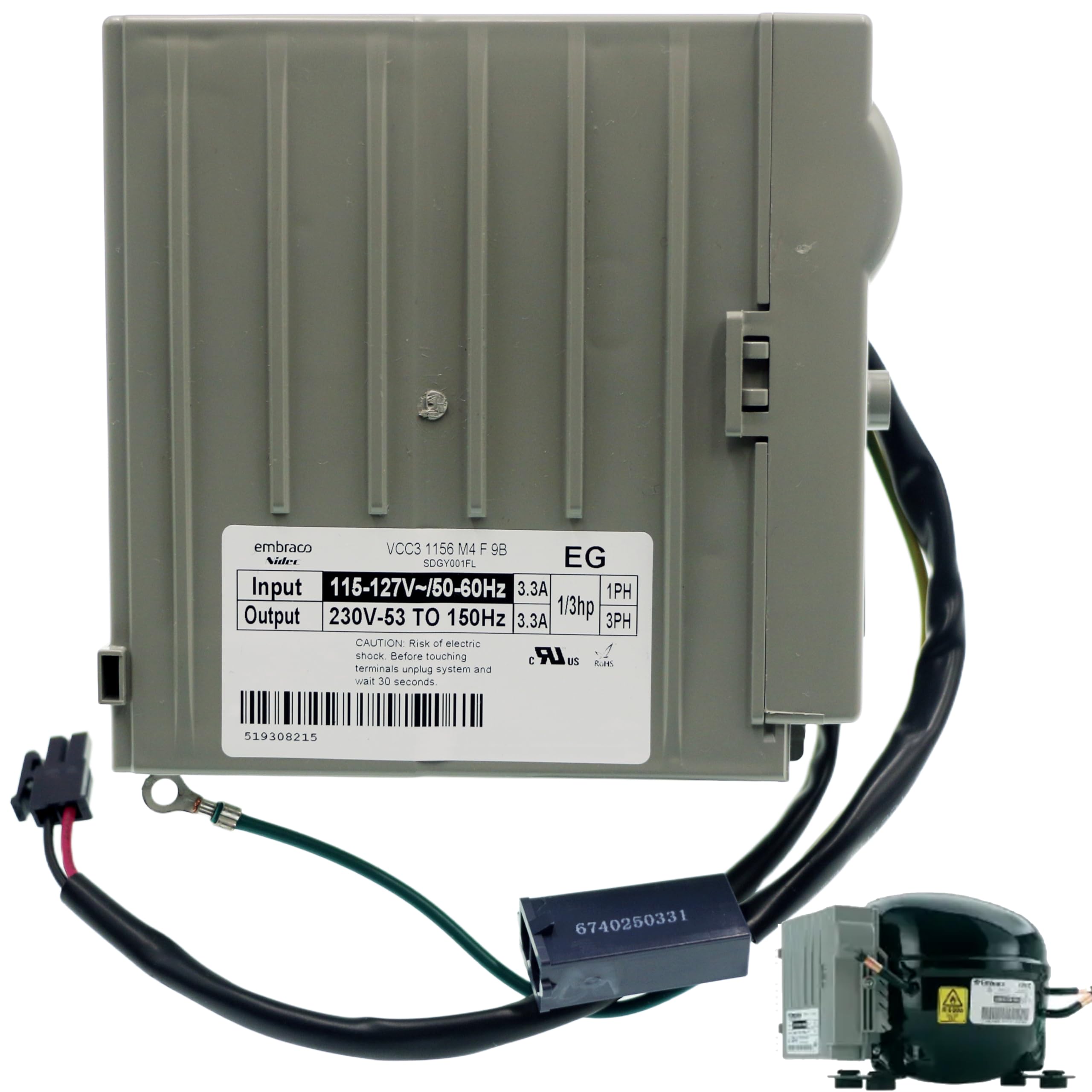 Photo 1 of TSIGUOQURU Refrigerator Inverter Board W10710090