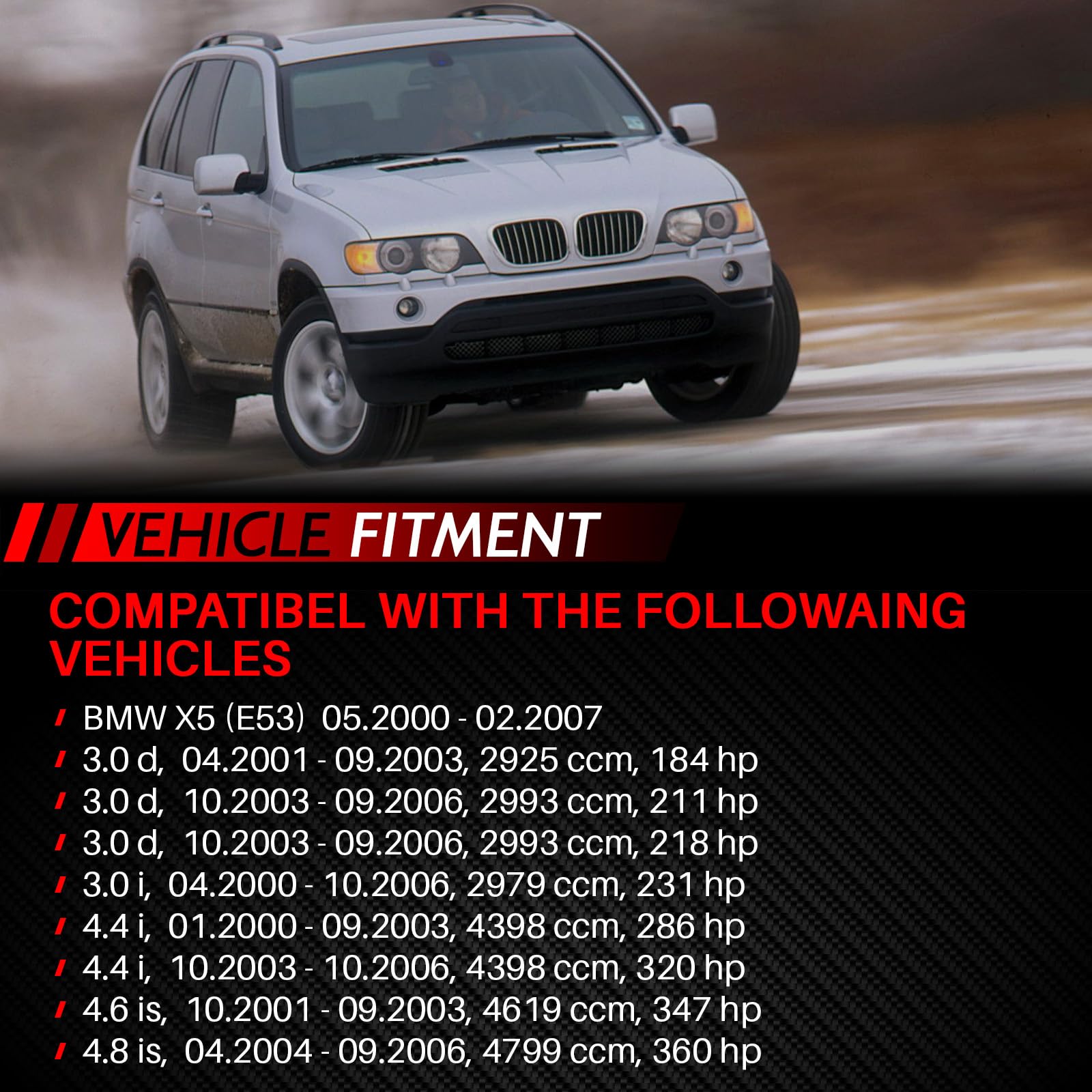 Heckklappengriff Griffleiste Heckklappentaster Ersatz für X5 E53 2000-2006 Autozubehör Teil# 51137170676 51 13 7 170 676