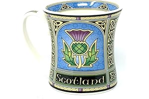Royal Tara Scotland Mug with Thistle: A Touch of Scottish Pride in Every Sip