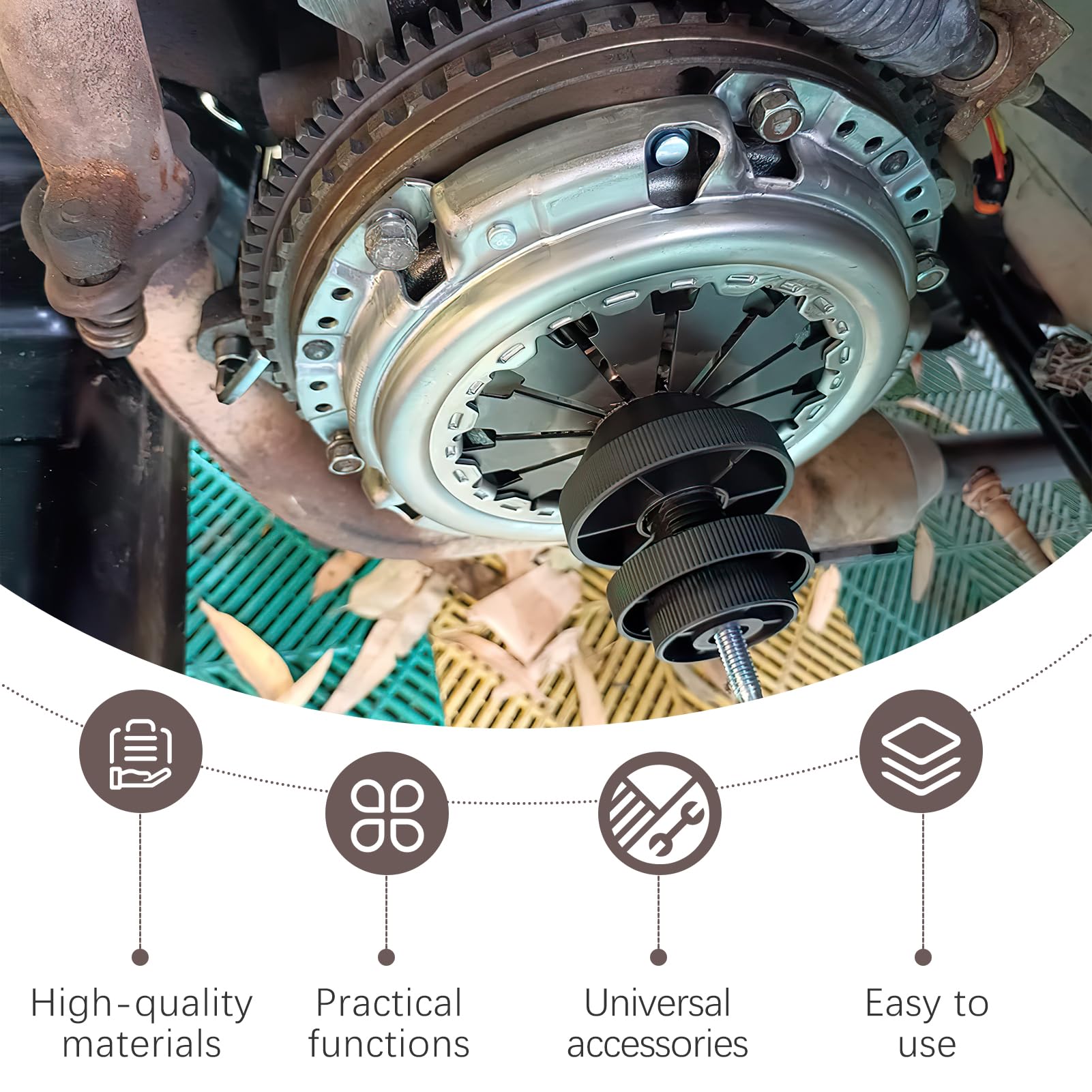 Utensile Allineamento Dischi Frizione Universale - Kit Professionale Per Auto E Furgoni Fino A 5 Tonnellate - Foto 10