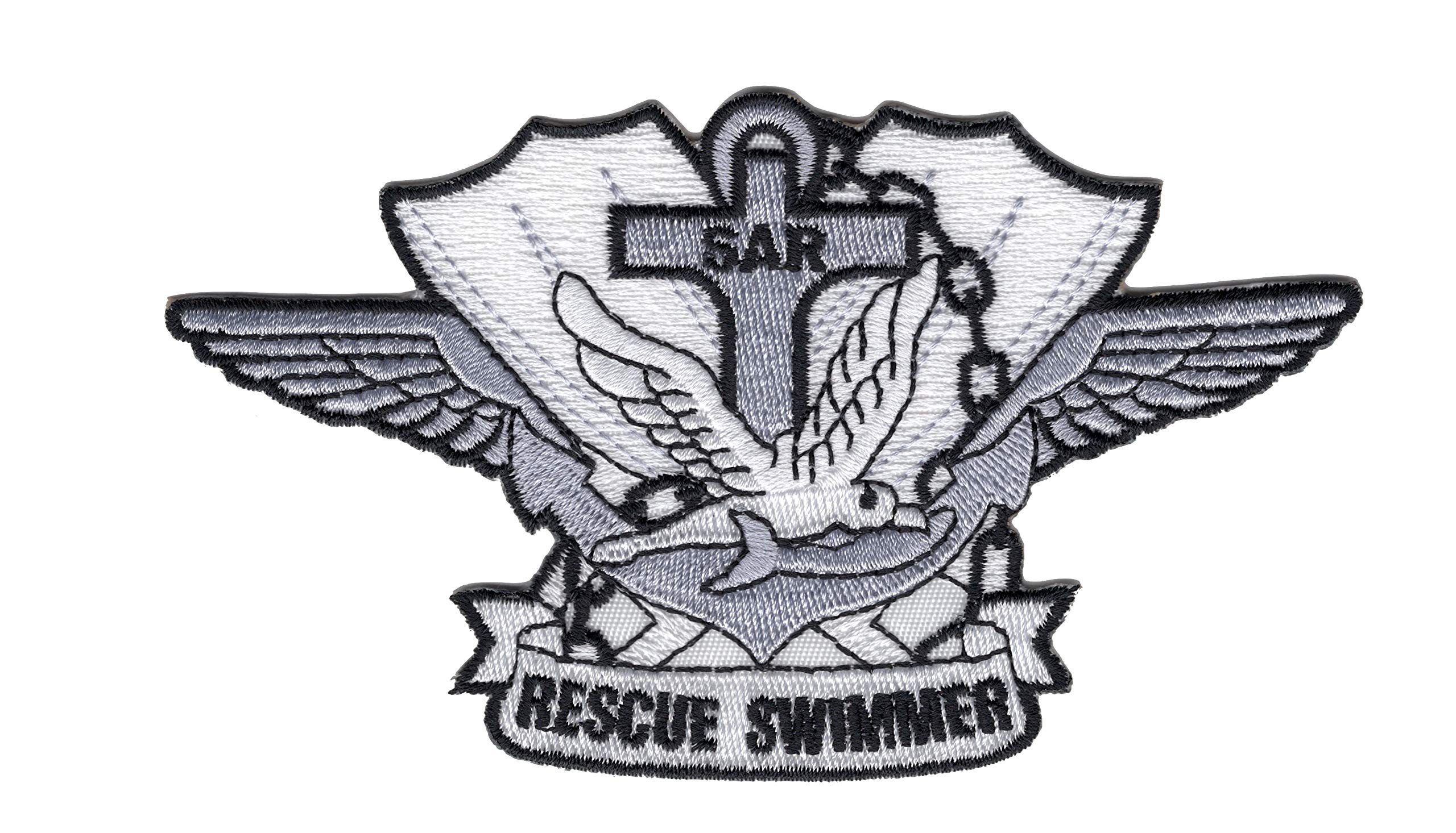 Popular PatchPopular Patch SAR Search & Rescue Swimmer Silver Badge