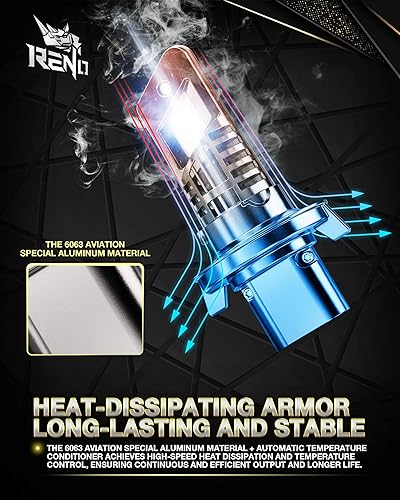 Vista 39 de RENO Bombillas antiniebla H11, Powersports ATV UTV sin ventilador H11 H16 (JP), de 2 Powersports ATV UTV