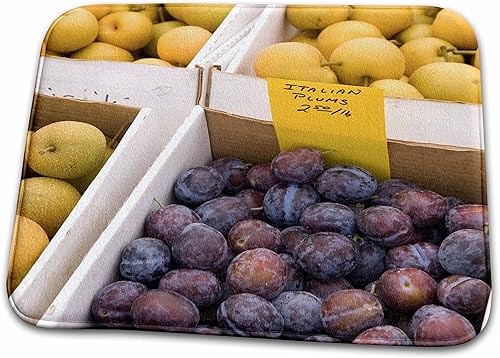 3dRose Washington, Seattle, Ballard Farmers Market, Produce... - Bathroom Bath Rug Mats (rug-96546-1)