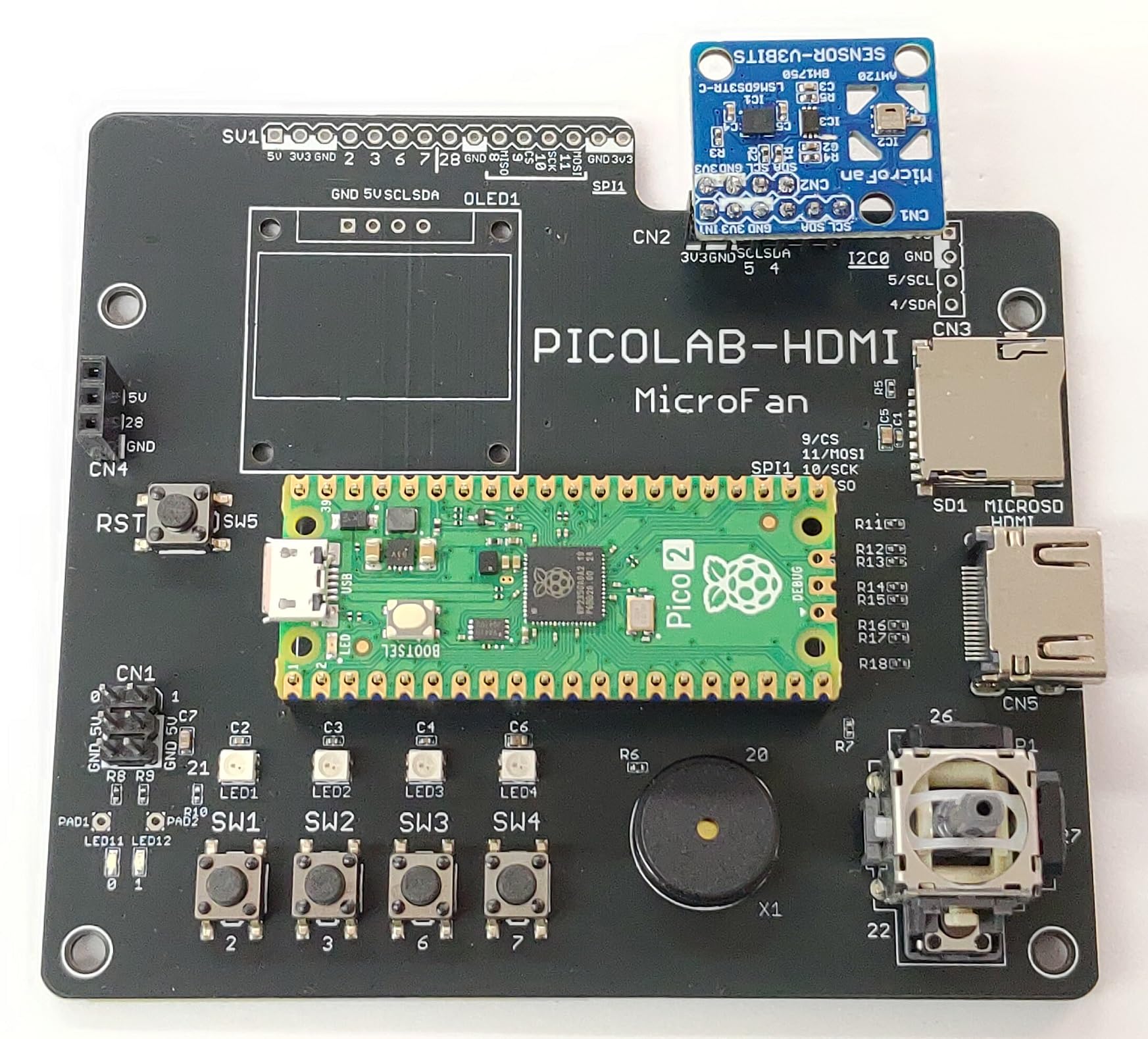 Amazon.co.jp: PICOLAB-HDMI (モニタ表示実験用拡張ボード: Raspberry 