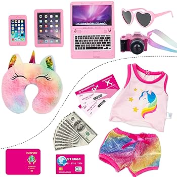 Amazon.com: XFEYUE 23 Pcs American 18 inch Doll Clothes and