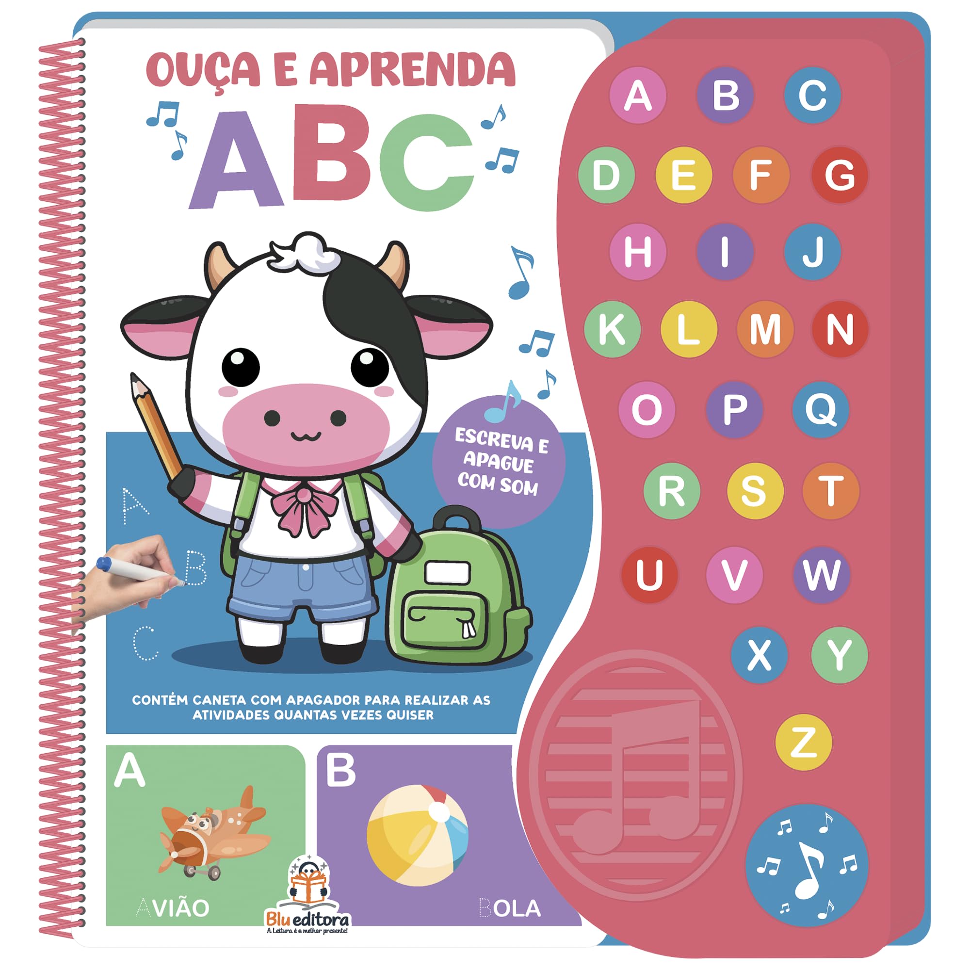 Ouça e aprenda A B C | Amazon.com.br