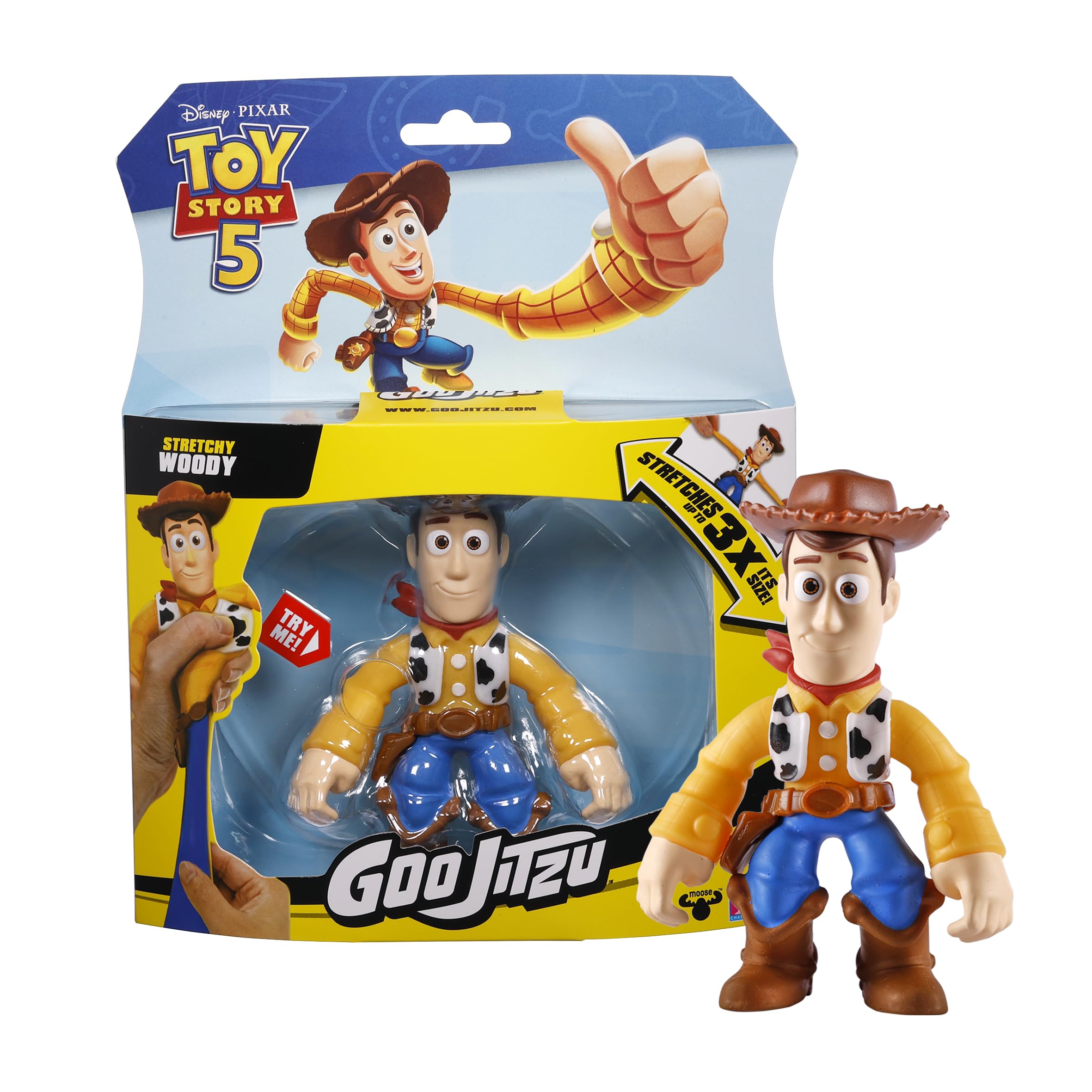 Goo Jitzu and Disney Pixar Toy Story Stretchy Characters, Woody, Goo Fillings, Super Stretchy