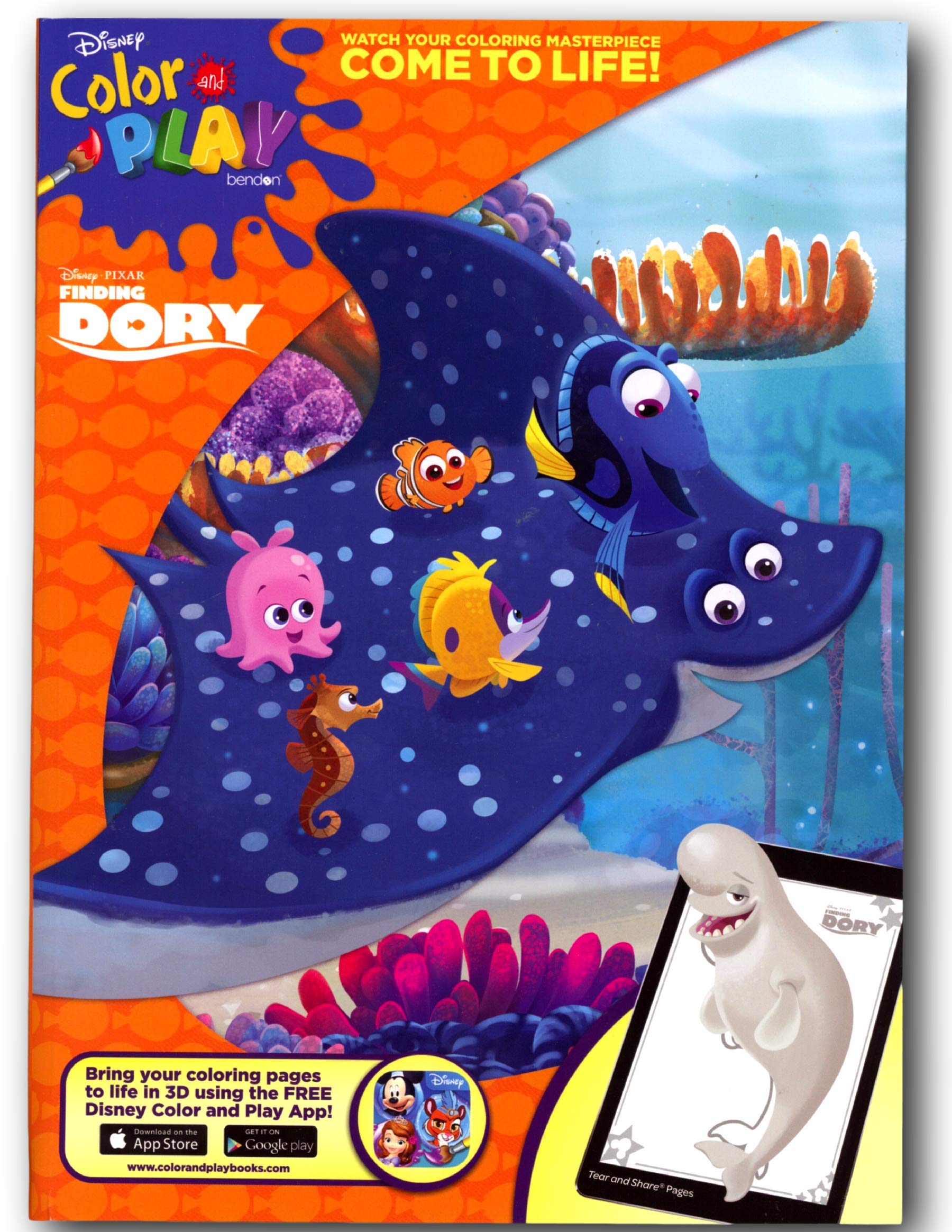 Disney Coloring Books for Kids Toddlers Bulk Set Bundle -- 8 ...