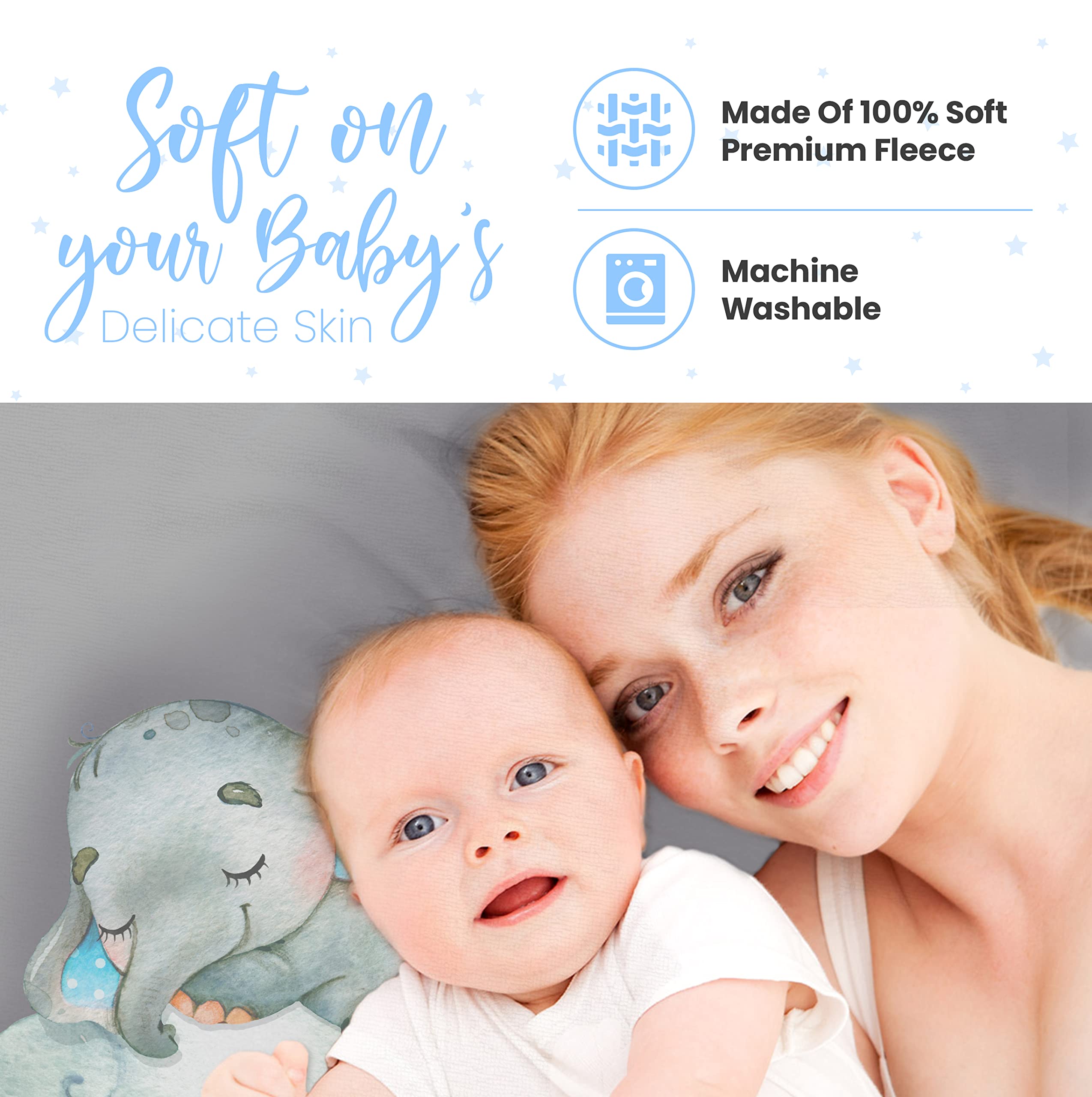 Manta De Hitos Para Bebés Gemelos - 12 Meses, Franela Suave, Para Fotos Mensuales, Registro De Crecimiento, Accesorio Fotografía