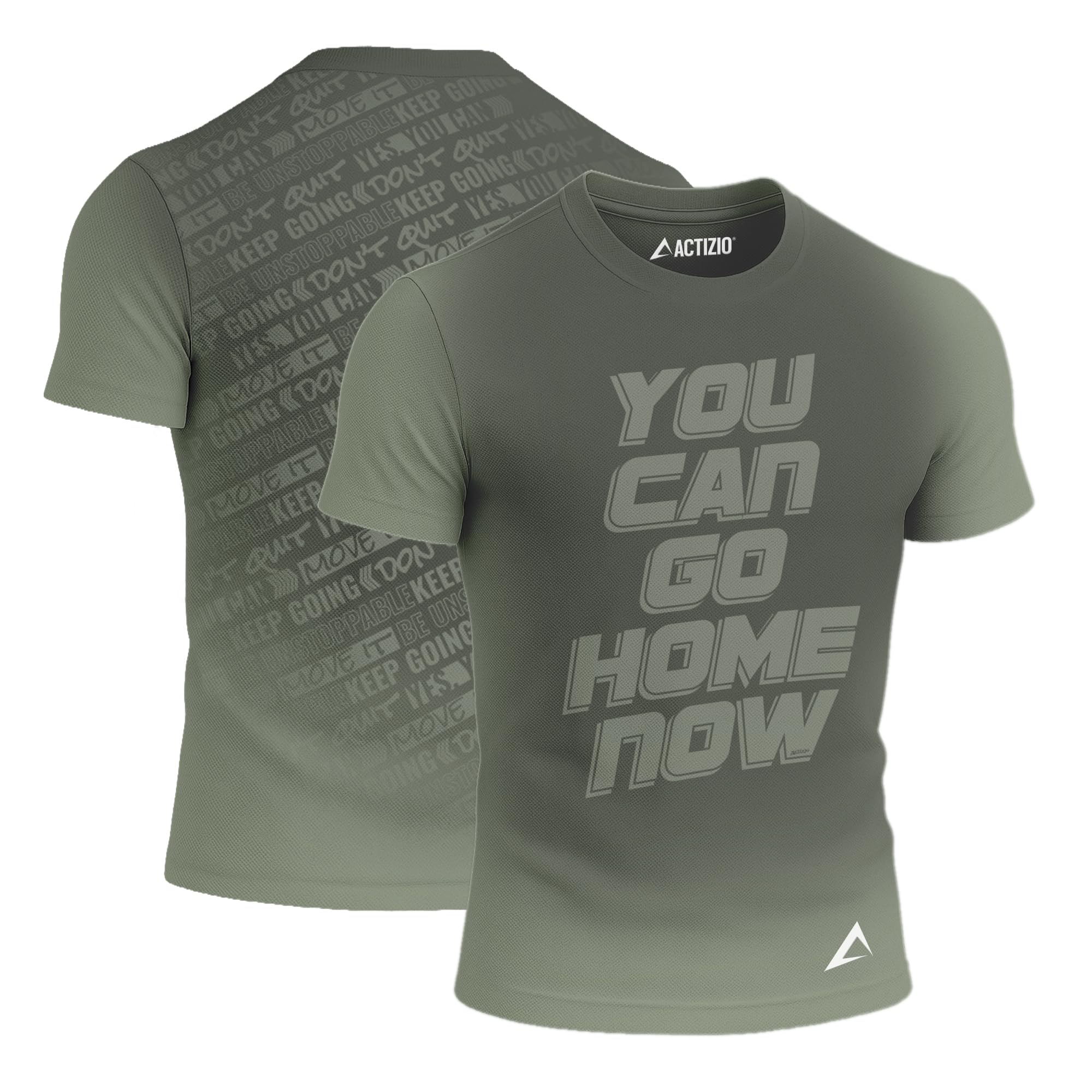 Actizio Sweat Activated Funny & Motivational Workout You Can Go Home Now Men's T-Shirts & Tank Tops