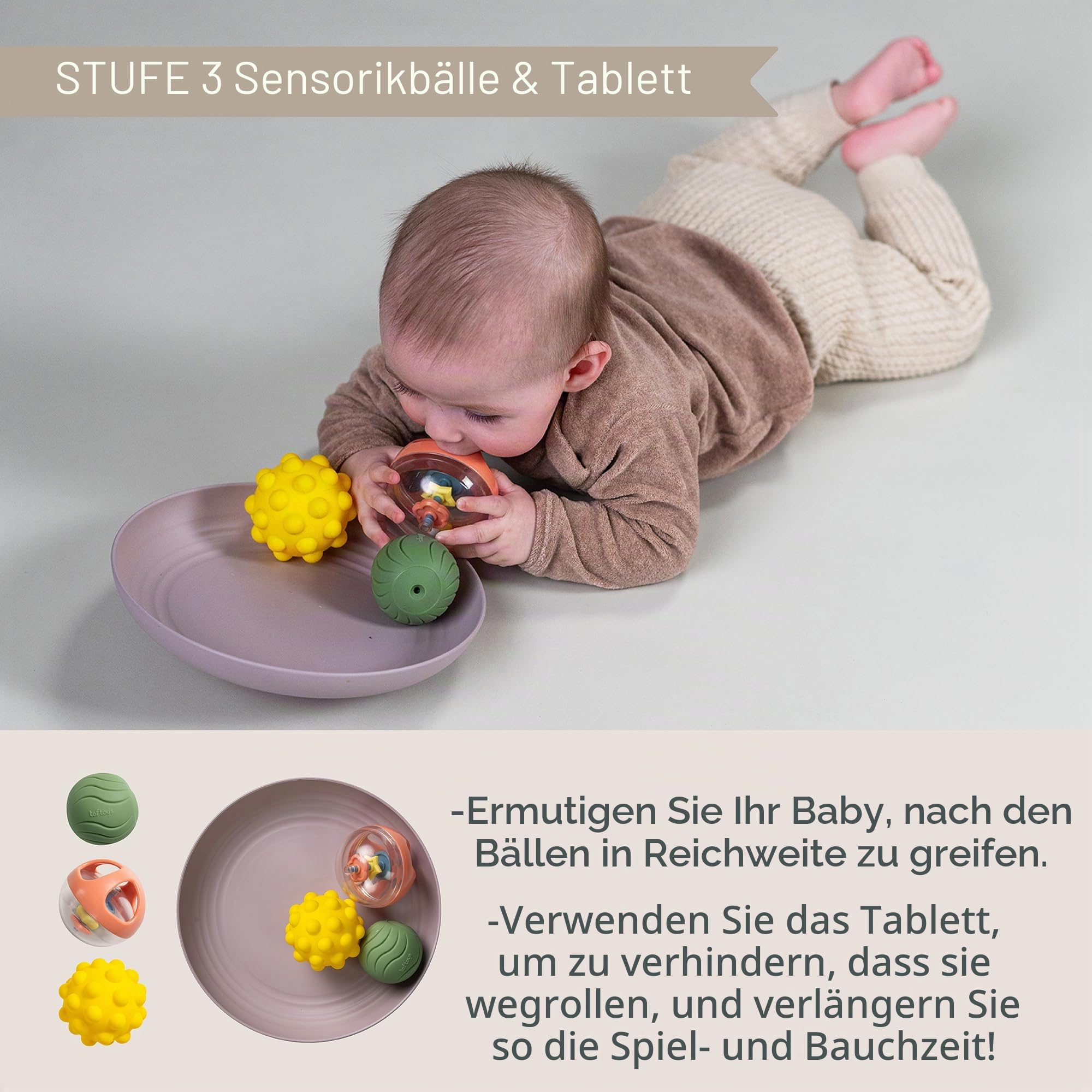 Taf Toys Tummy Time Kit