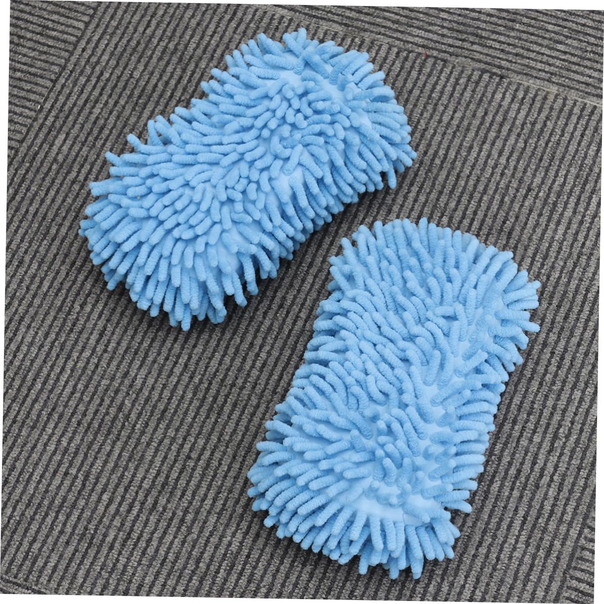 Mobestech 6piezas Guantes De Lavado De Microfibra Ultrafina para Limpieza De Coches Color Azul Esponja De Limpieza Multifuncional para Automóviles y Superficies Delicadas