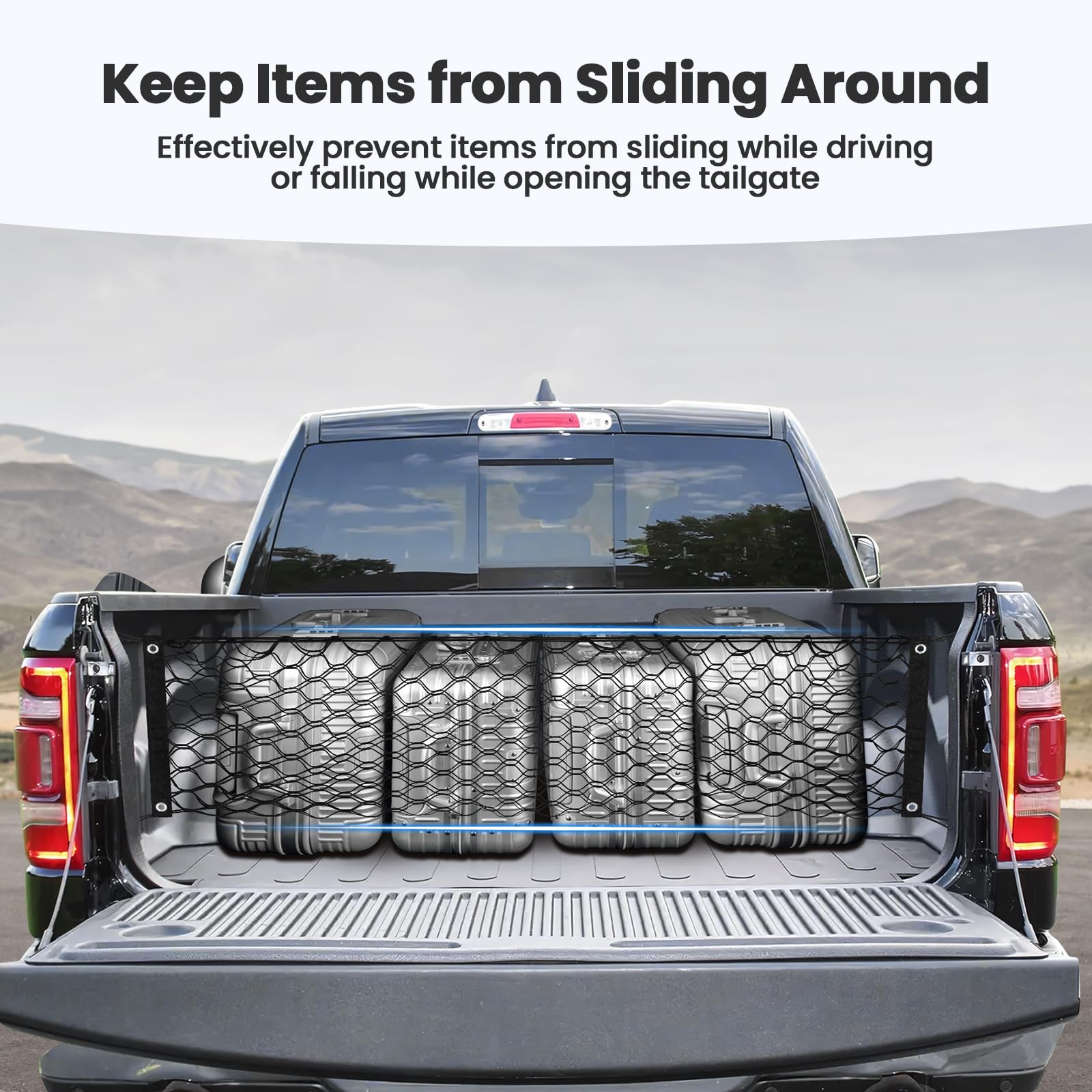 Karltys Filet De Rangement En Maille De Nylon Robuste Avec Crochets