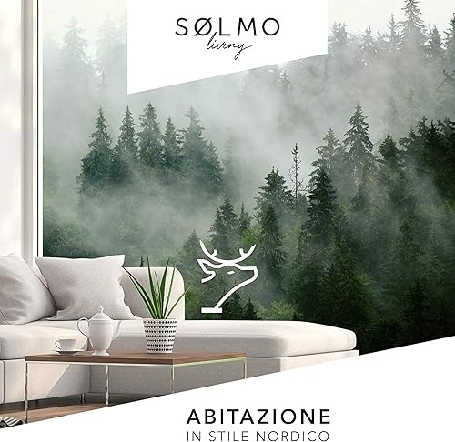 Miniatura 7 de Sølmo - Juego de 6 manteles individuales de fieltro de alta calidad, lavables, manteles individuales de 16 x 13 pulgadas, lavables, posavasos de