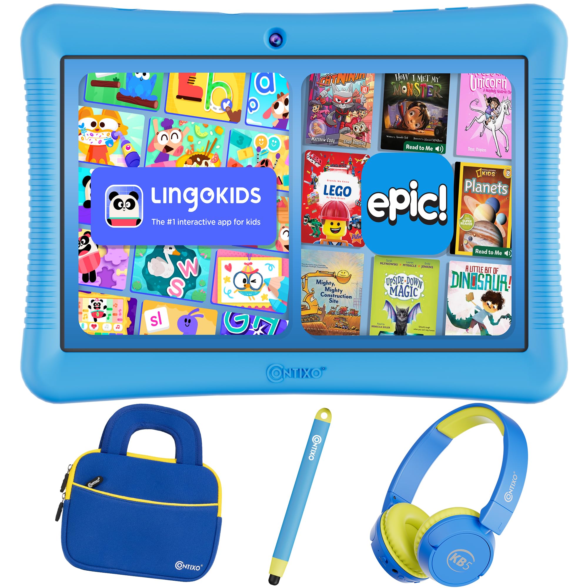 Contixo 10 Android Kids Tablet Bundle