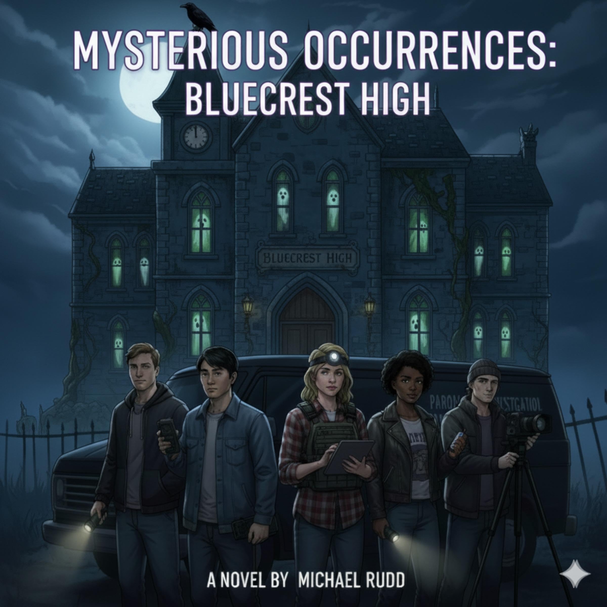 Cover art for Mysterious Occurrences: Bluecrest High