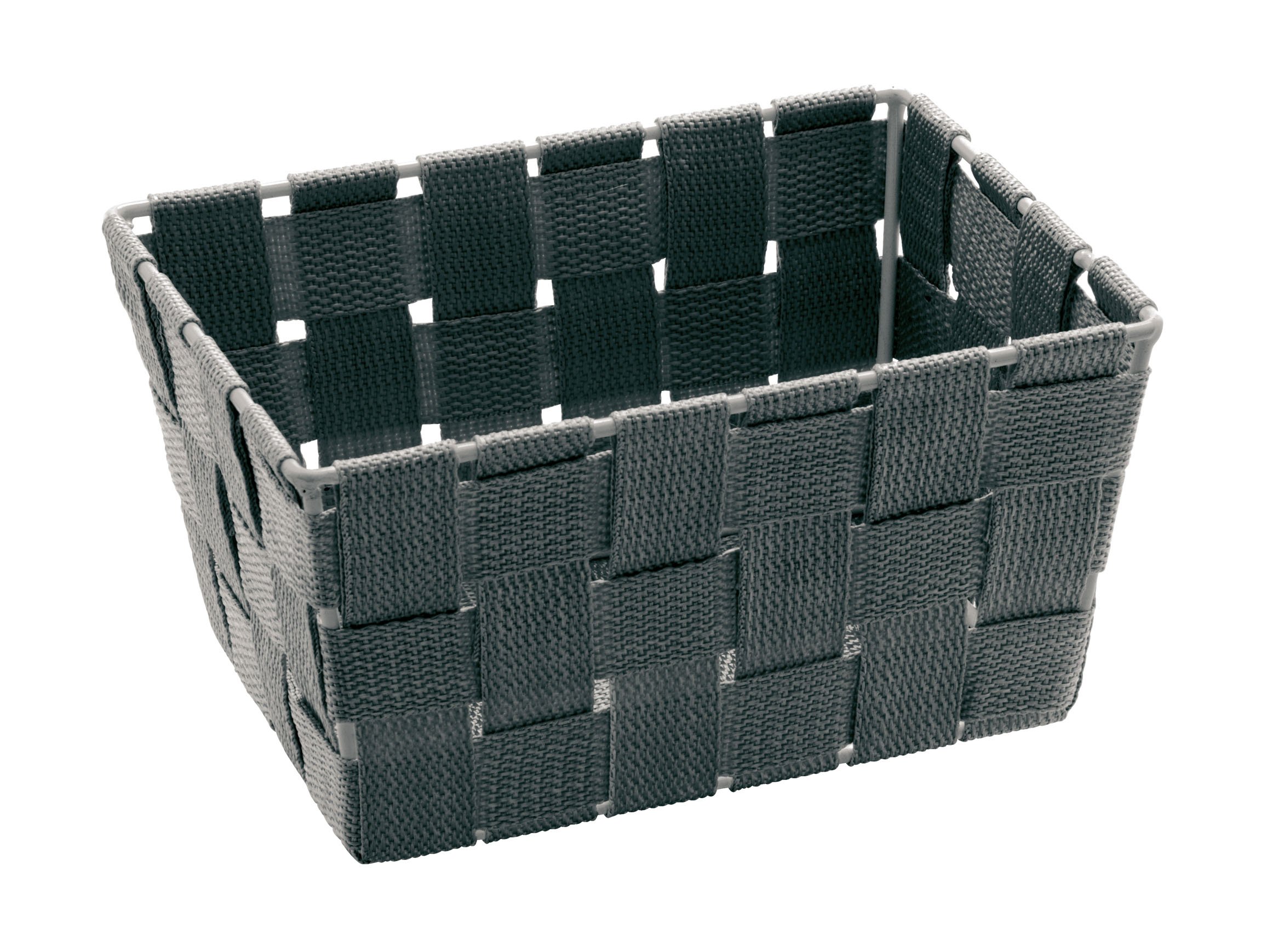 WENKOBathroom Basket Adria Mini, Long Grey