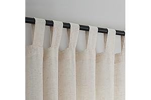 VOILYBIRD Linen Farmhouse Curtains