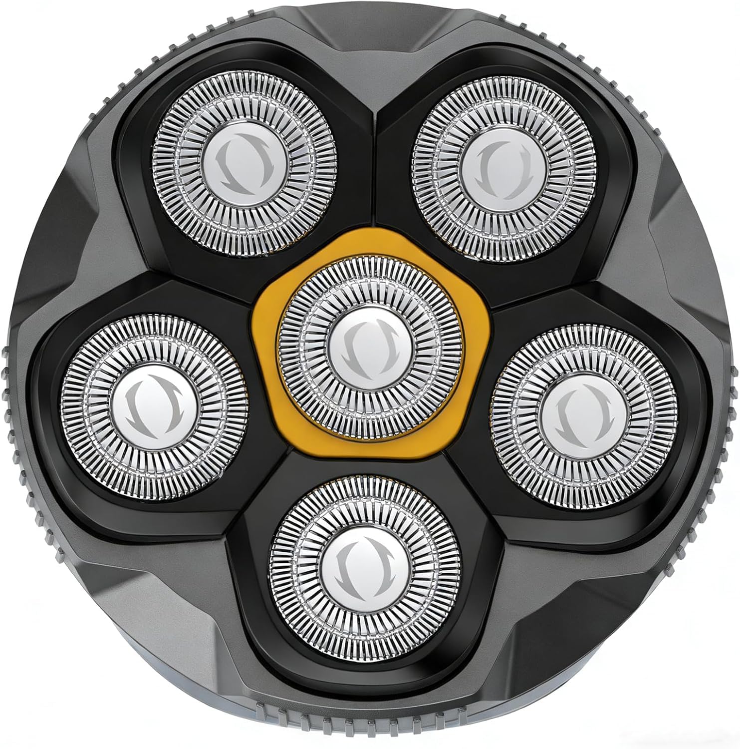 6D Replacement Shaving Head, Designed to Replace Worn or Damaged Blades, Compatible Exclusively with the TLMUSE 6D Head Shaver, not Suitable for 7D Electric Shavers