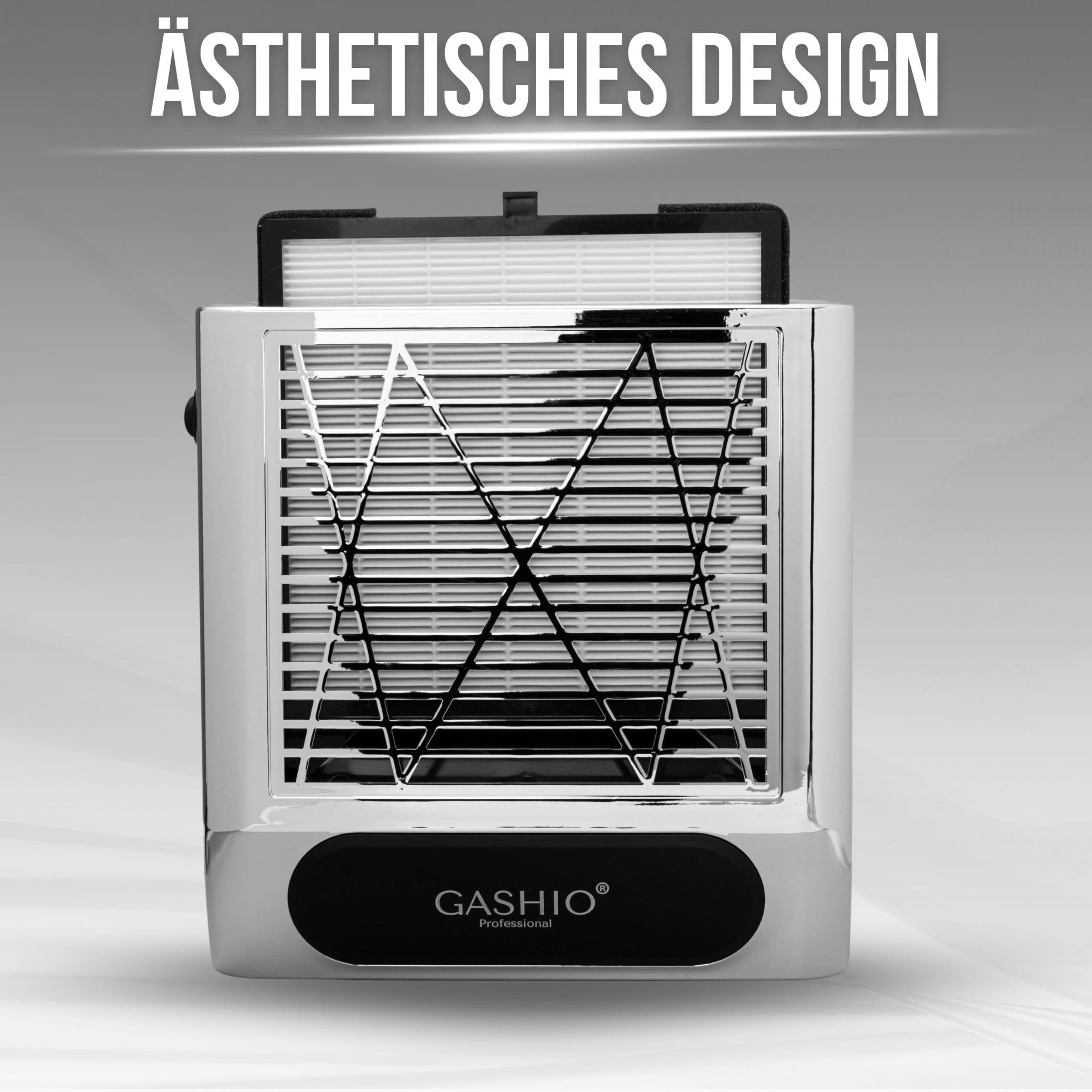 Aspirazione polvere per unghie – efficiente aspirapolvere per unghie – aspiratore professionale – raccoglitore di polvere con filtro HEPA riutilizzabile e design senza sacchetto e a cassetta