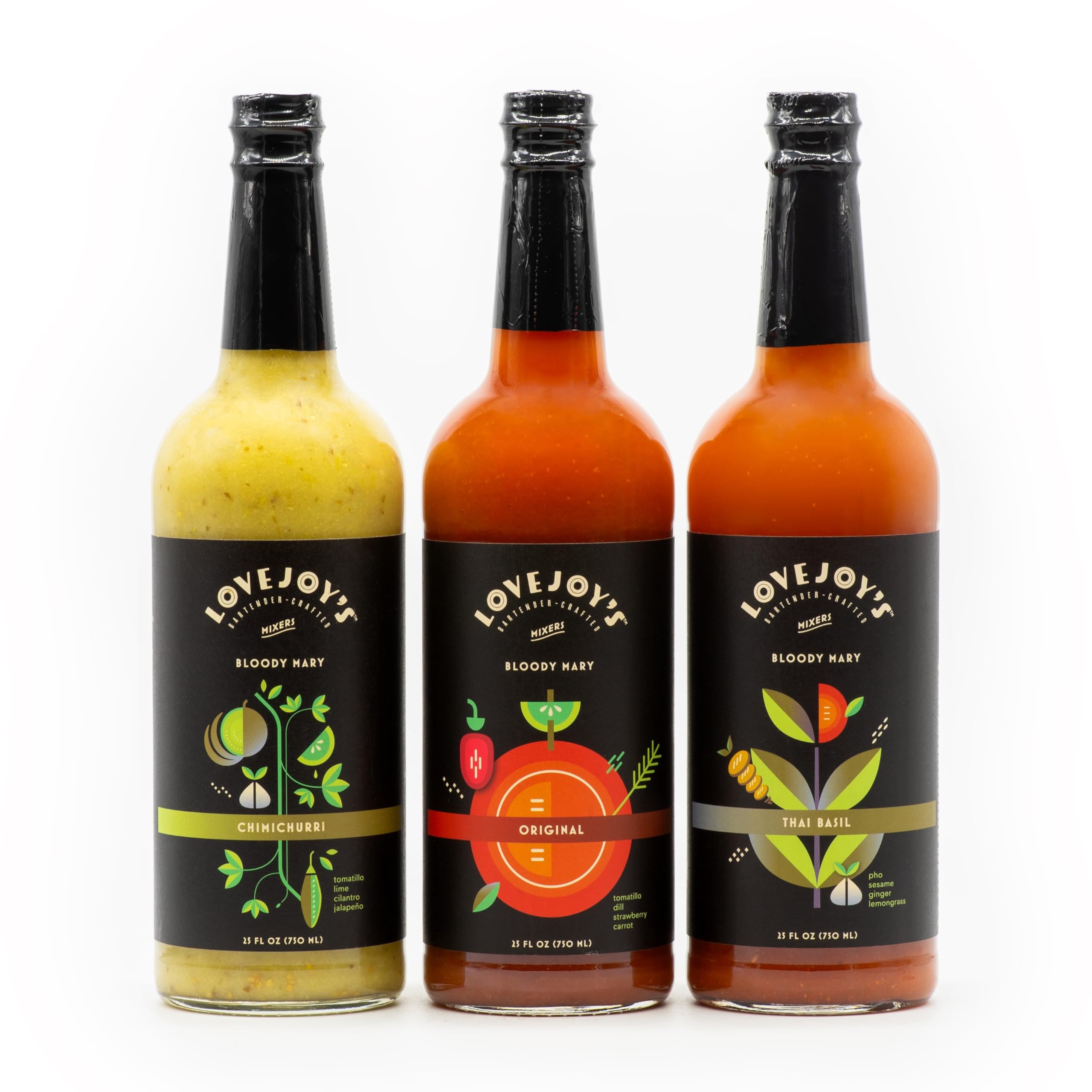 Amazon.com : Lovejoy's Bloody Mary Mix Trio for Cocktails, Premium