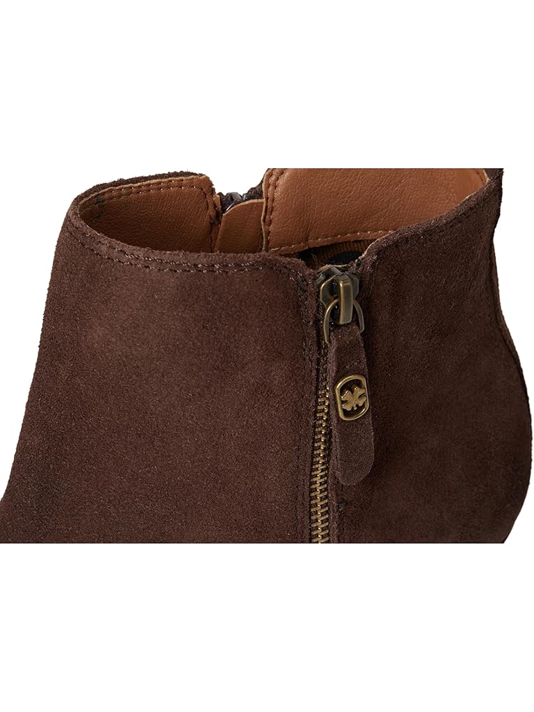Brown Lucky Brand Ailein Ankle Bootie