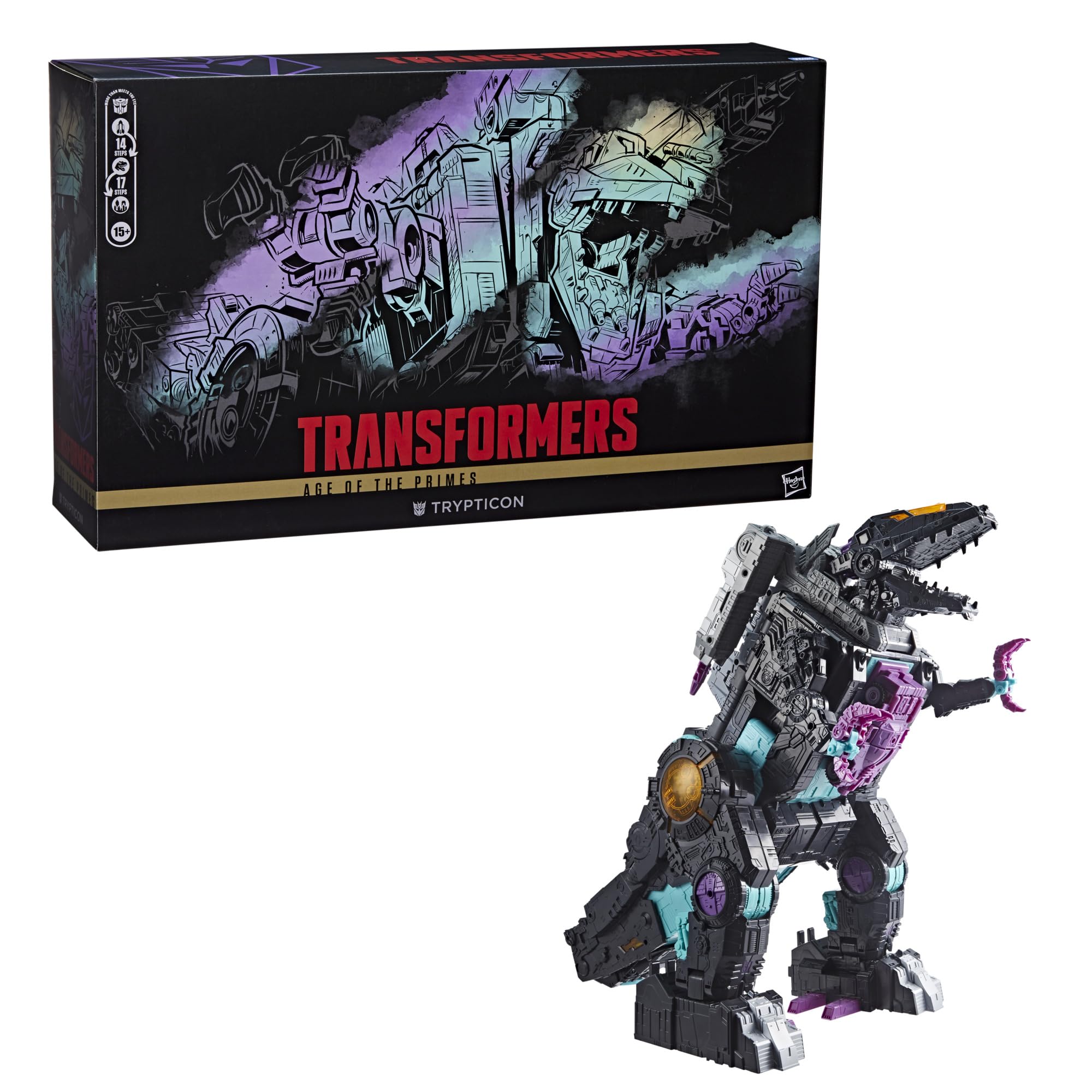 Transformers Trypticon G1 - Figurine Titan’s Return avec Decepticon Full-Tilt