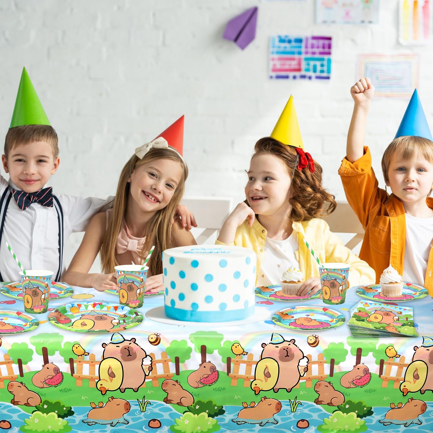 Anniversaire Vaisselle Pour Spirit Riding Free Vaisselle De Fête Cheval Assiettes Gobelets