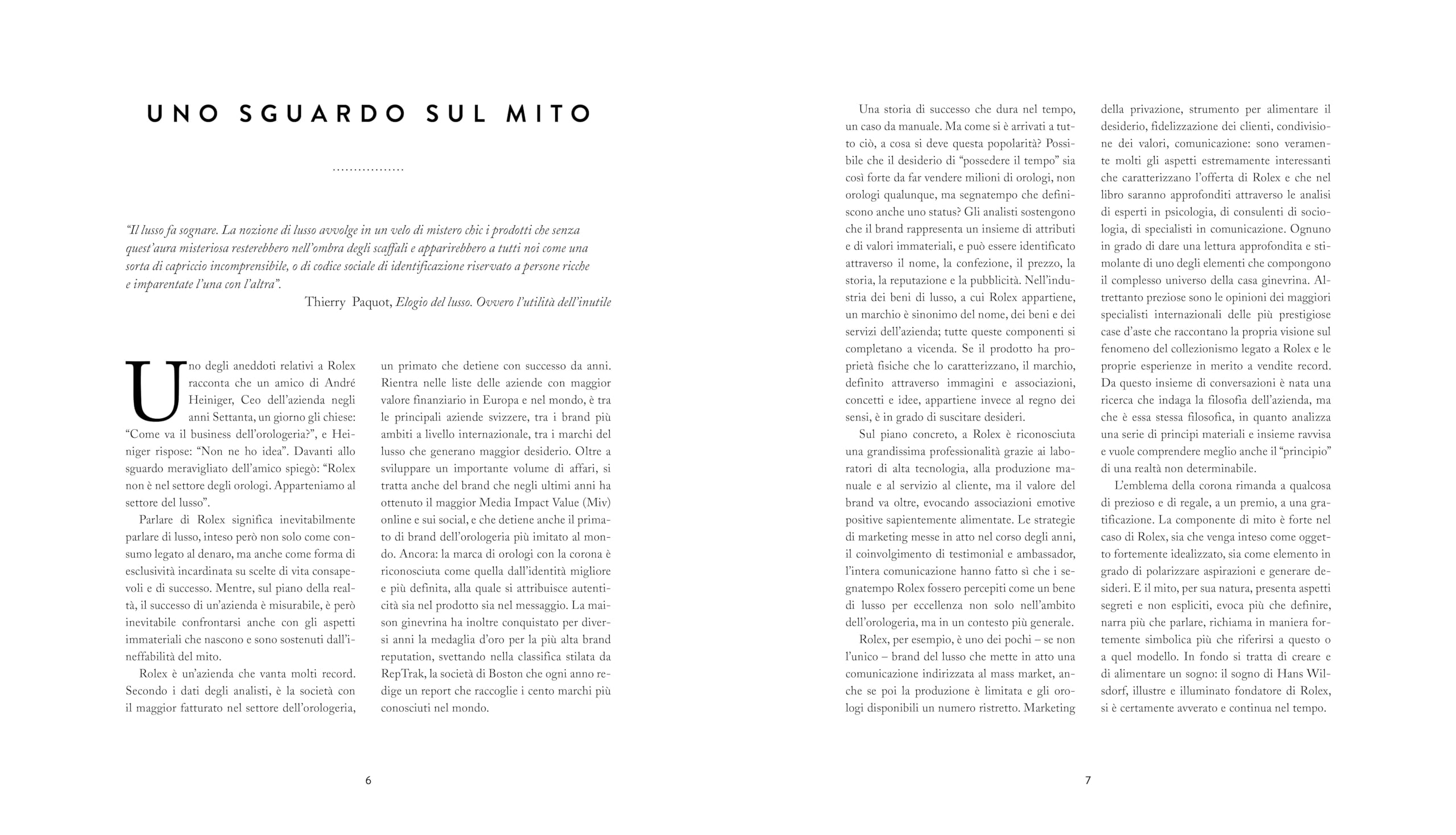Rolex - Filosofia Rolex Edizione Italiana | Esplorazione del Tempo e del Design di Lusso | Visione Innovativa dell'Orologeria