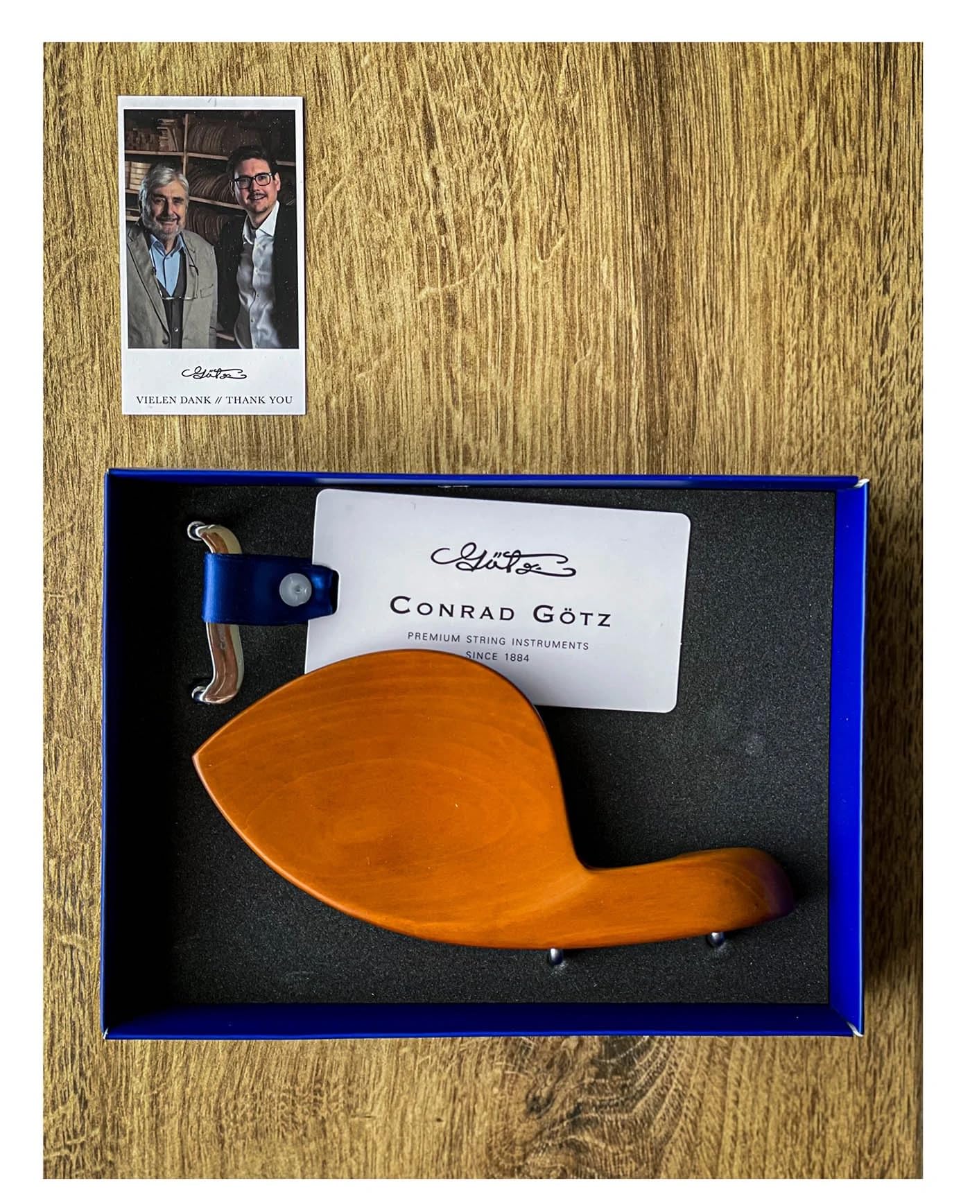 Conrad Gotz zk305 Chinrest Stradivari, de boj