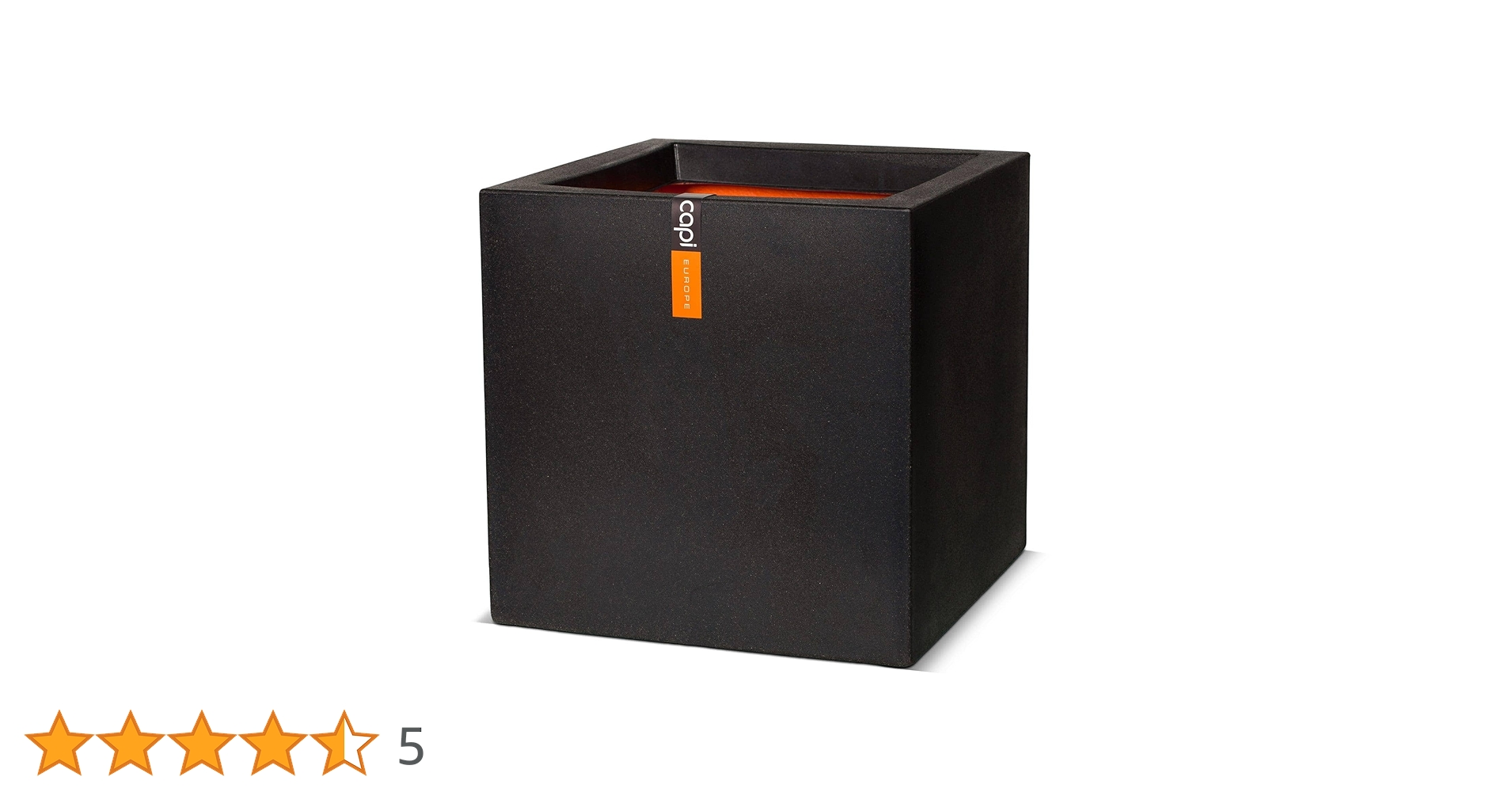 Amazon.co.jp: 大型植木鉢 Capi キューブポット スムース 30