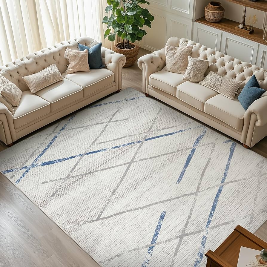 Amazon.com: jinchan Modern Area Rug 9x12 for Living Room