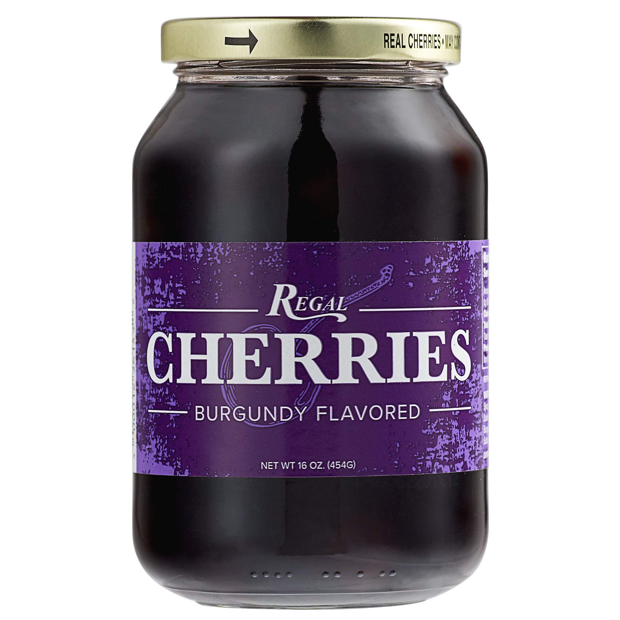 Regal 16 Purple Maraschino Cherries With Stems ubicaciondepersonas