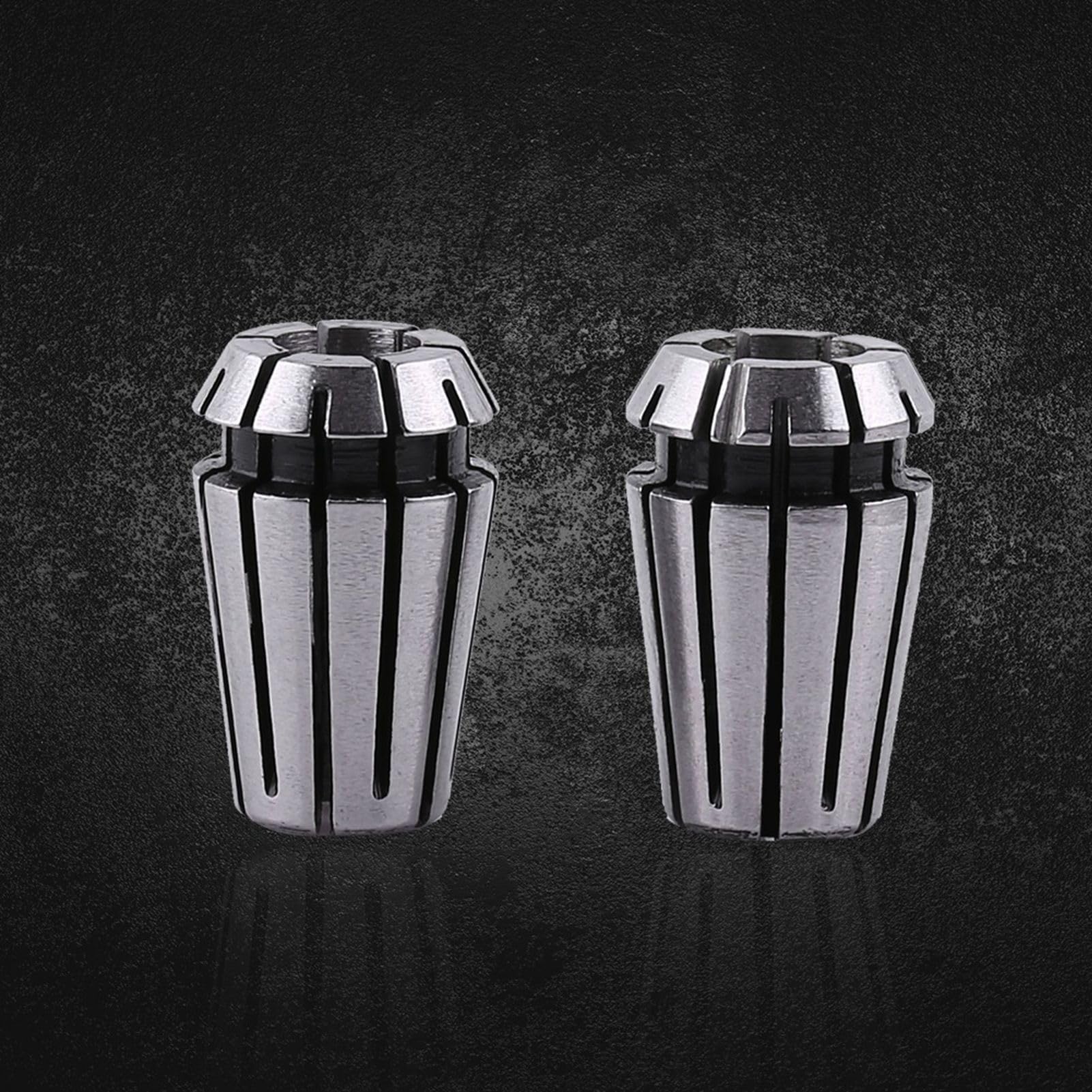 Pinza Er11 1 4 Herramientas 18 × 5 × 3 15 Uds. Juego de Mandril con Resorte Er11 para Máquina de Grabado Cnc Herramienta de Torno de Fresado